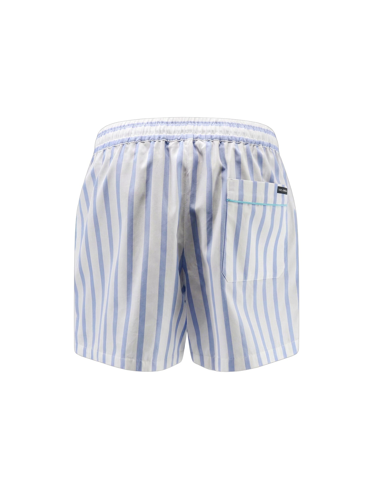 Dolce & Gabbana Shorts Rigato Cotone Seta