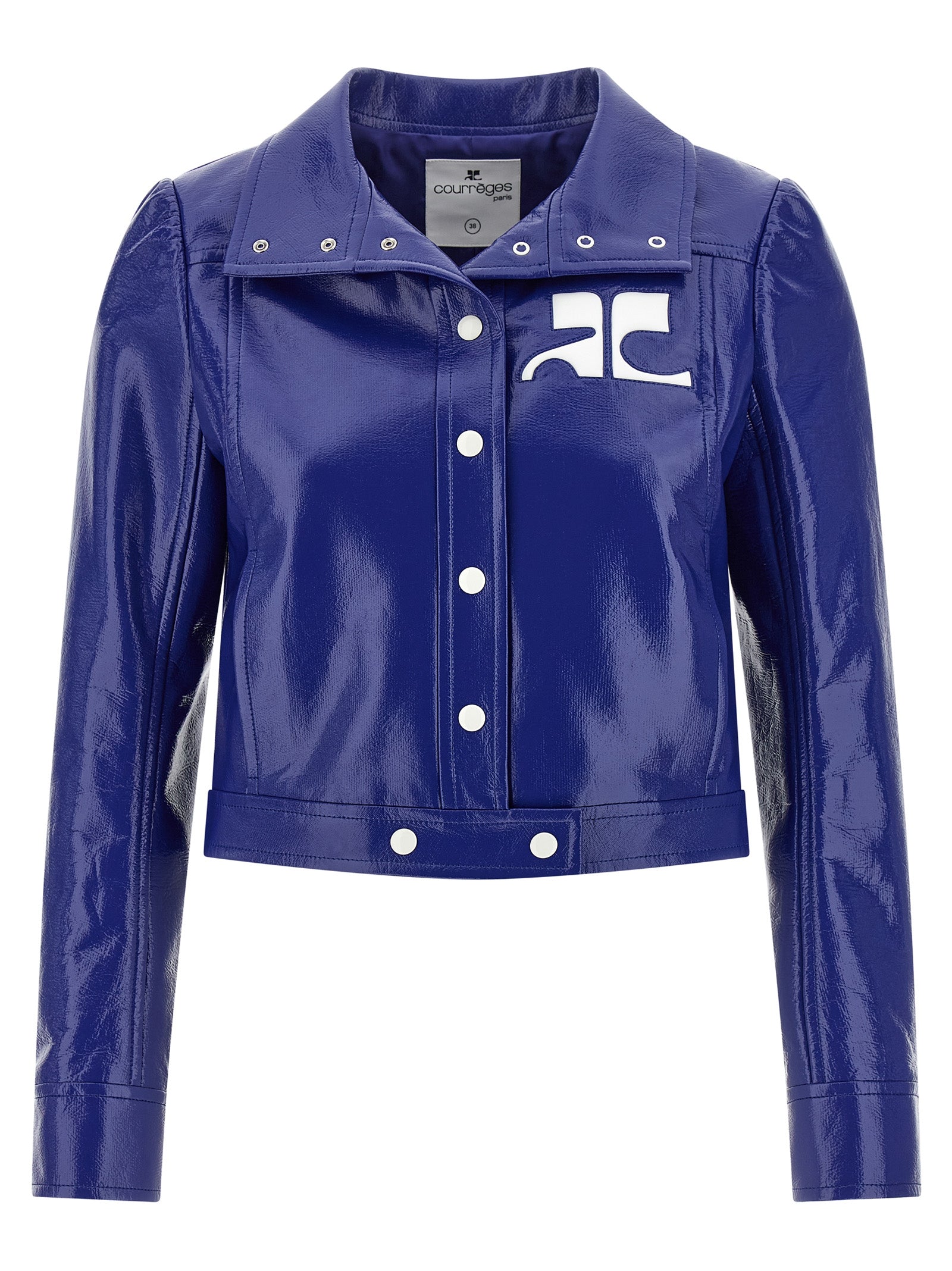 Reedition Vinyl jacket Blue Down Jacket, Parka, Casual