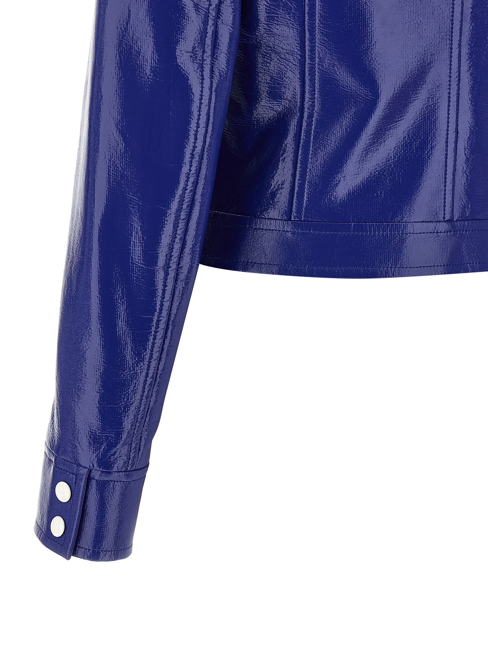 Reedition Vinyl jacket Blue Down Jacket, Parka, Casual