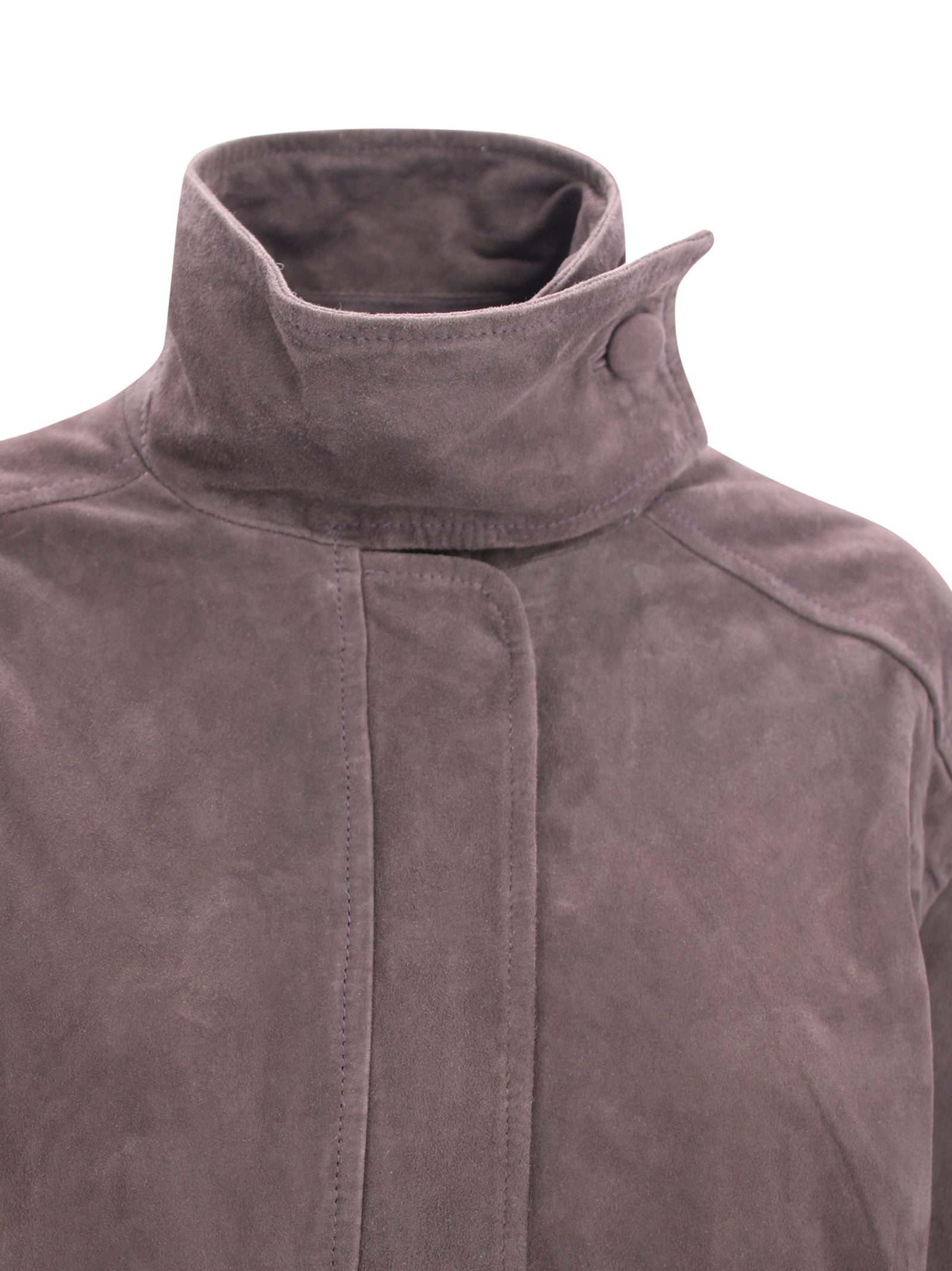 Rotate Jackets Brown Leather