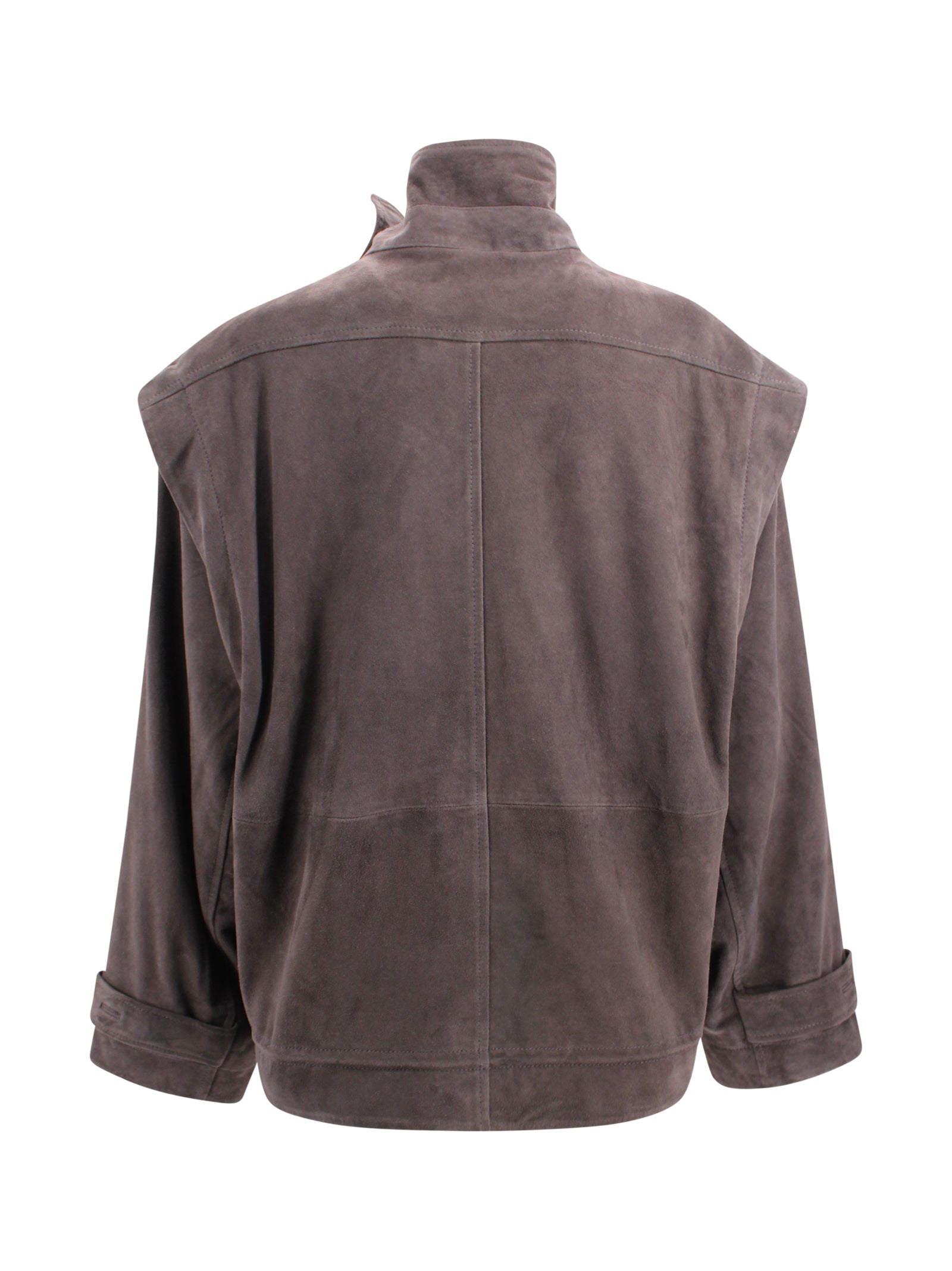 Rotate Jackets Brown Leather