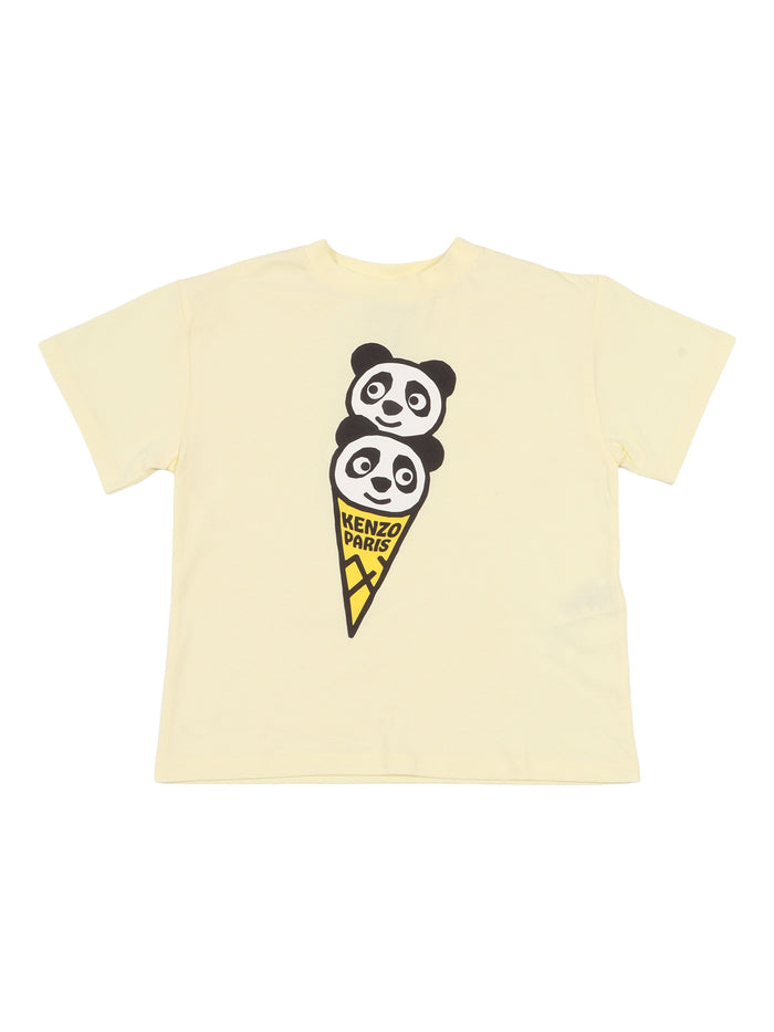 SHORT SLEEVE T-SHIRT Beige Sleeves