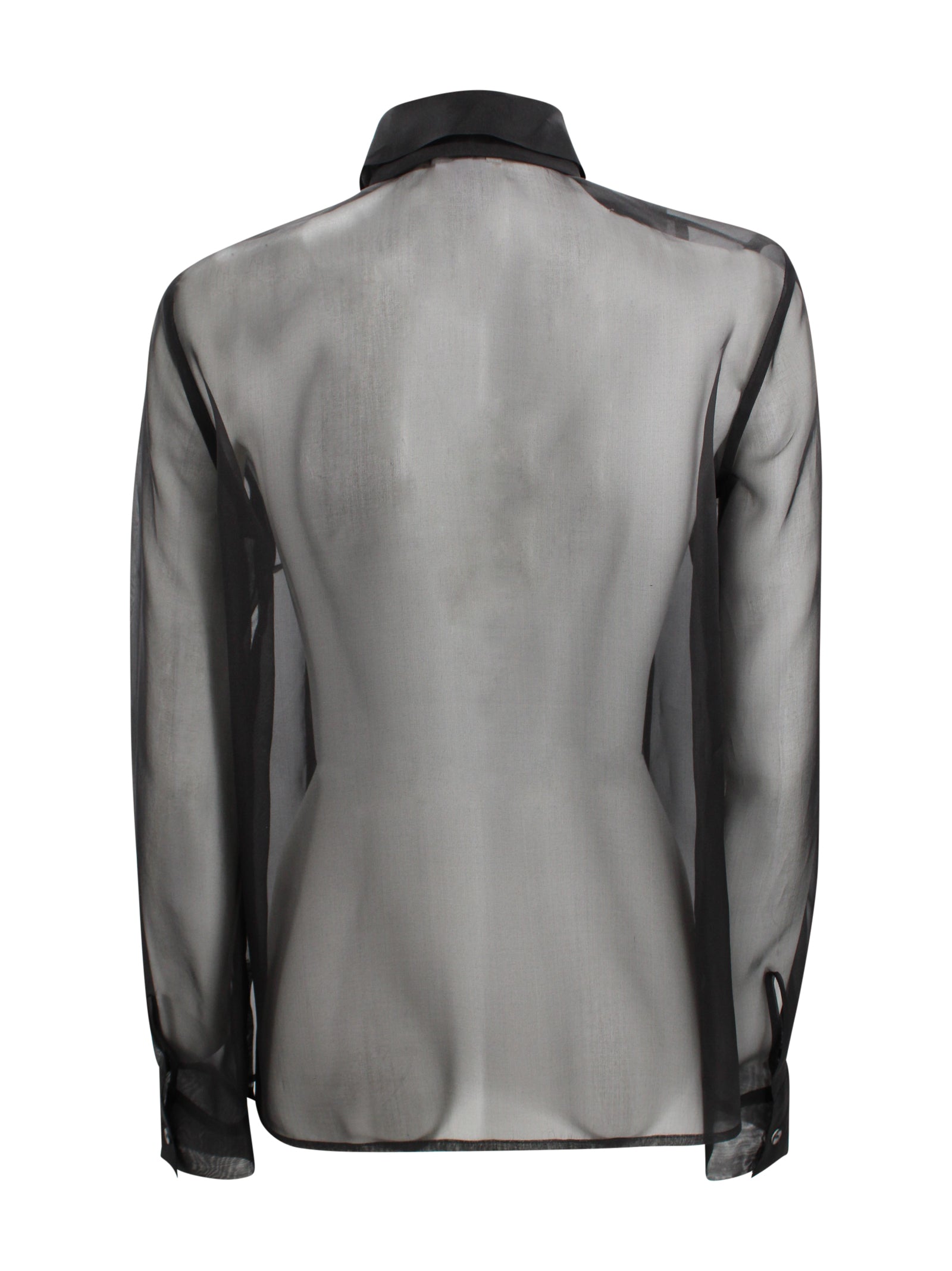Parosh Shirts Nero Silk