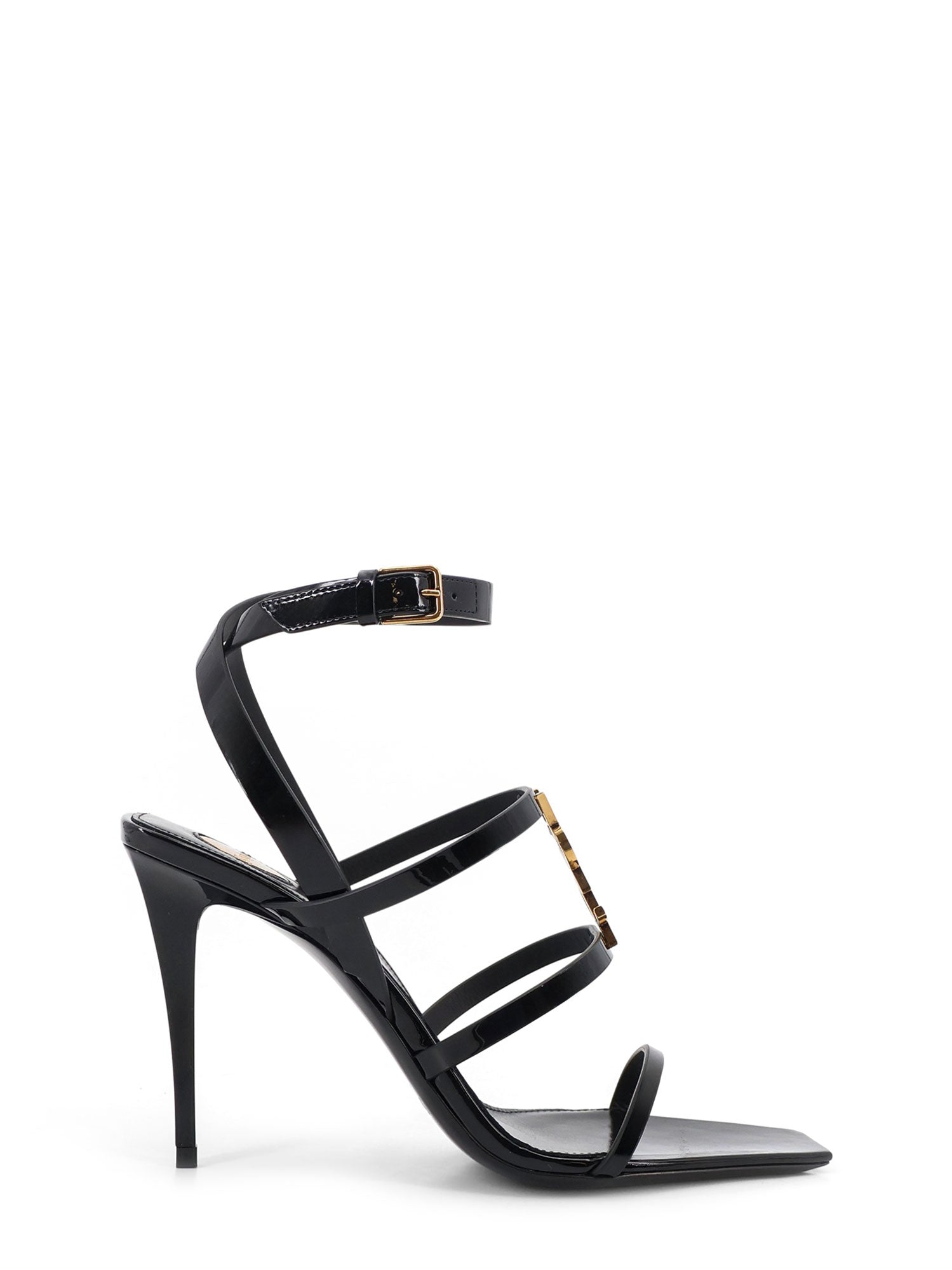 Saint Laurent Sandals Black Pelle
