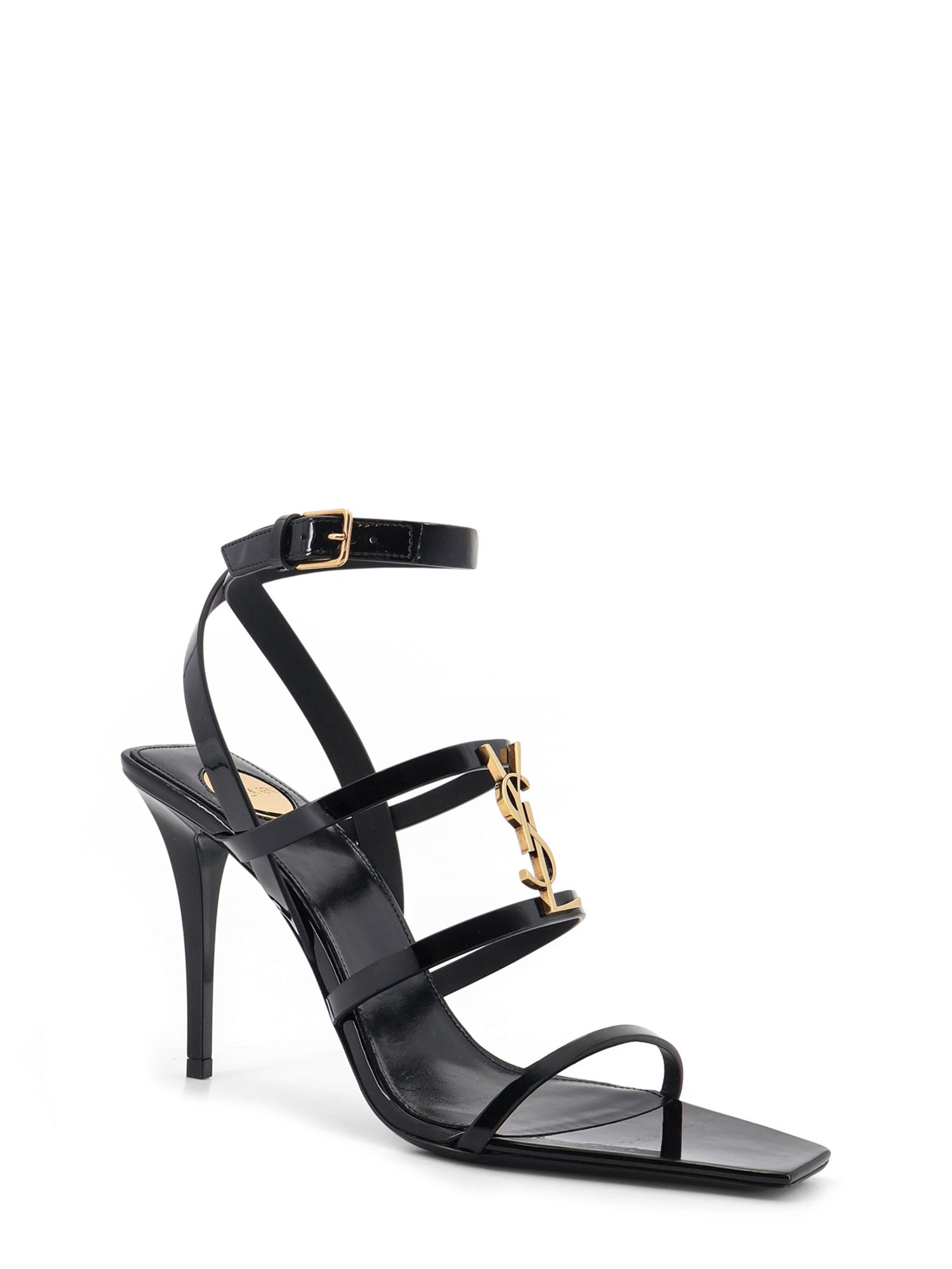 Saint Laurent Sandals Black Pelle