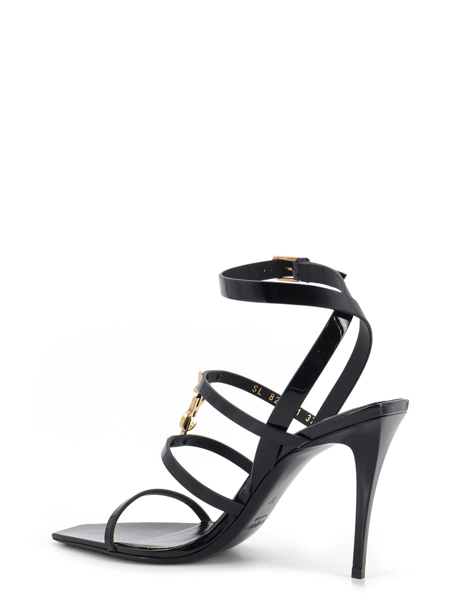 Saint Laurent Sandals Black Pelle