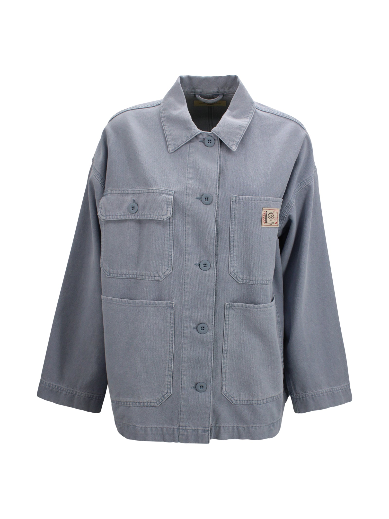 Max Mara Weekend Jackets Azzurro Cotton