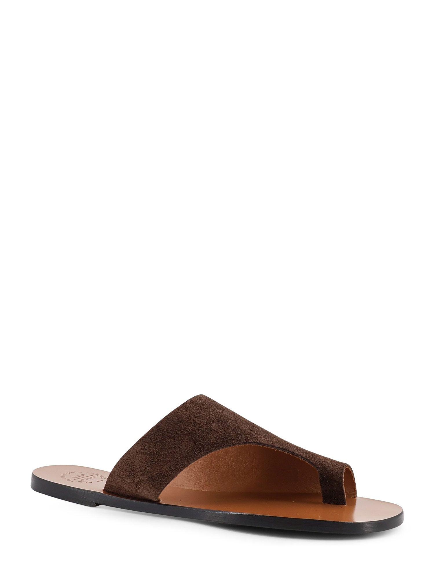 ATP ATELIER Sandals Walnut Suede