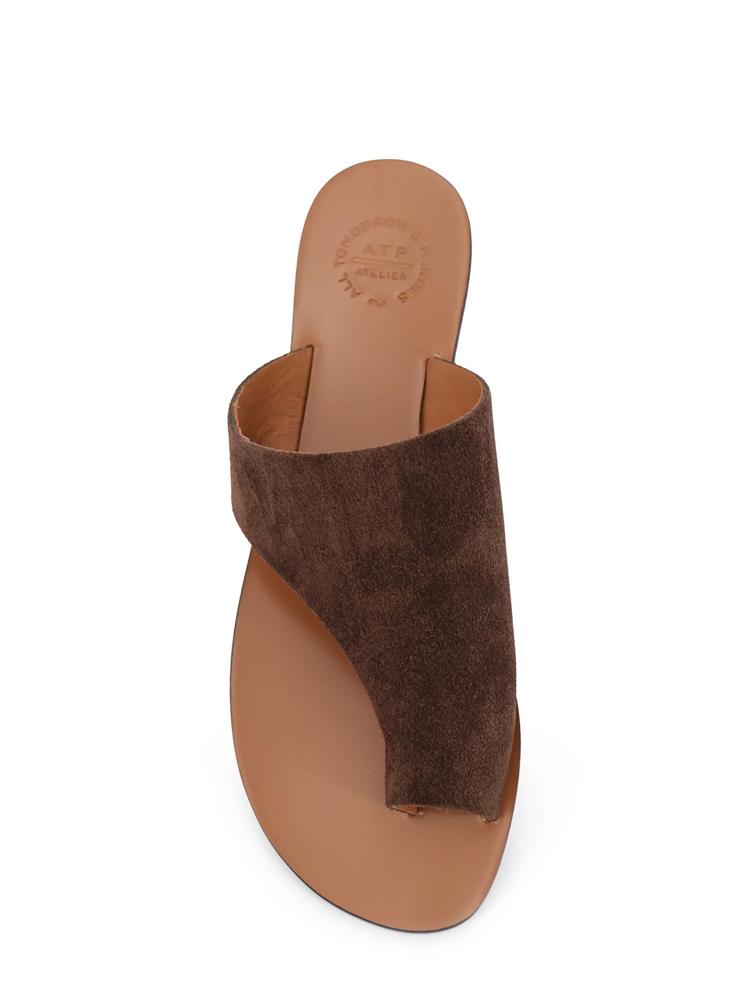 ATP ATELIER Sandals Walnut Suede