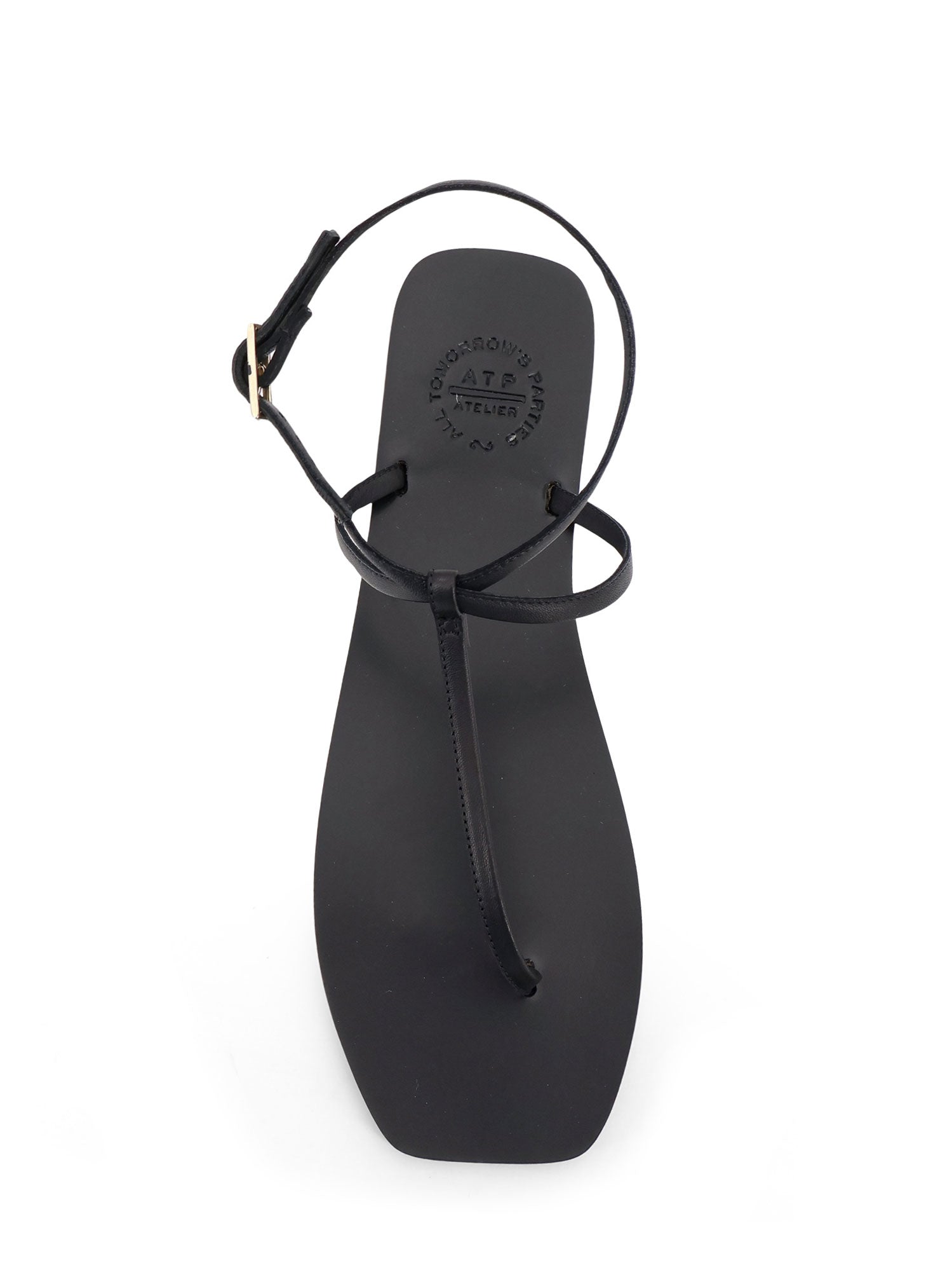 ATP ATELIER Sandals Black Pelle