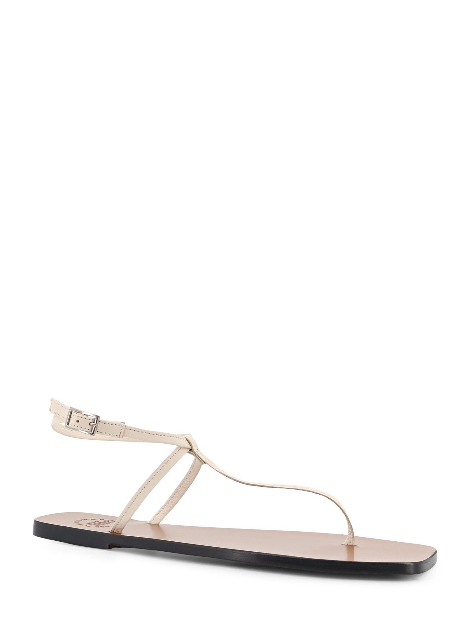 ATP ATELIER Sandals Linen Pelle