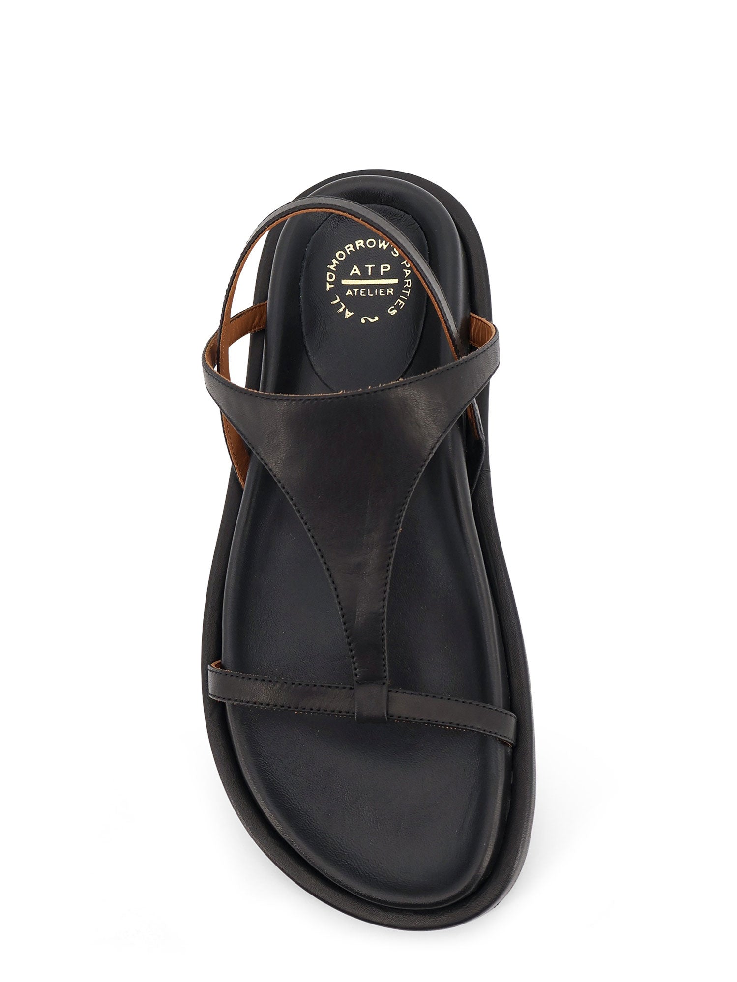 ATP ATELIER Sandals Black Pelle