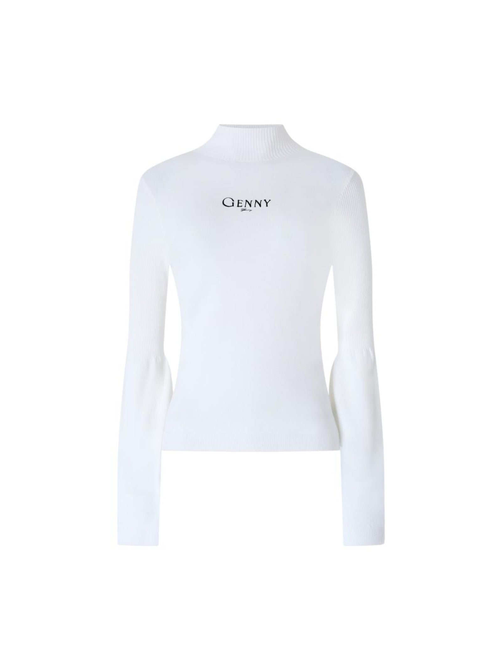 Genny Sweaters White Knitwear
