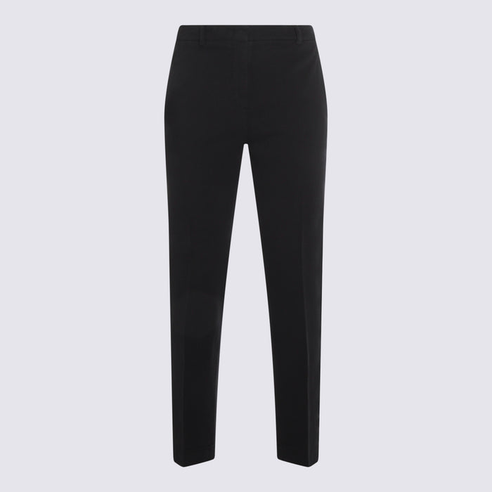 Incotex Trousers Black _co Ea