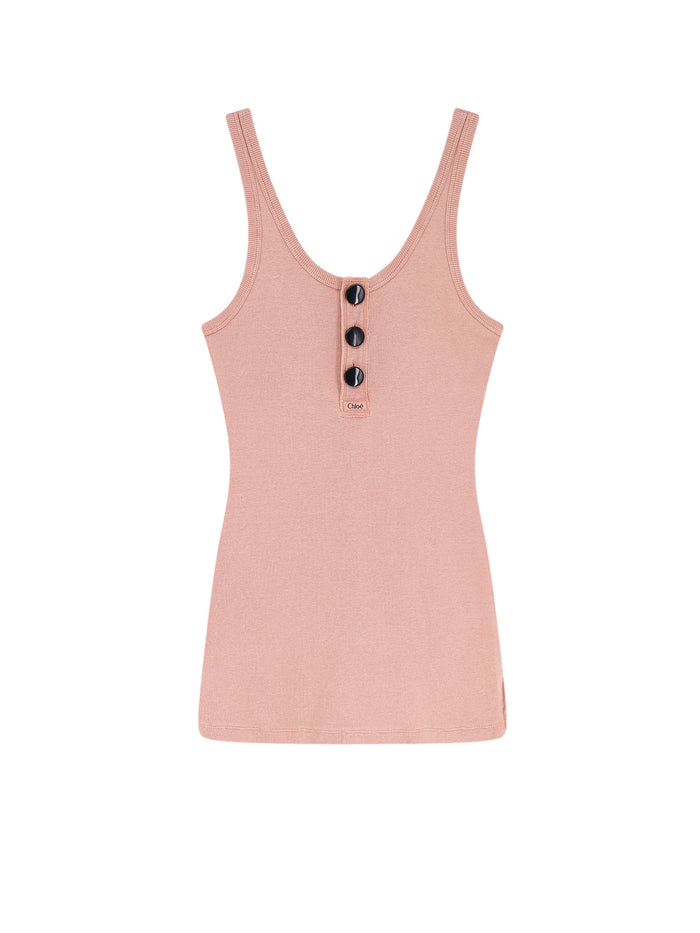 Chloè T-Shirts And Polos Coralsand Cotone