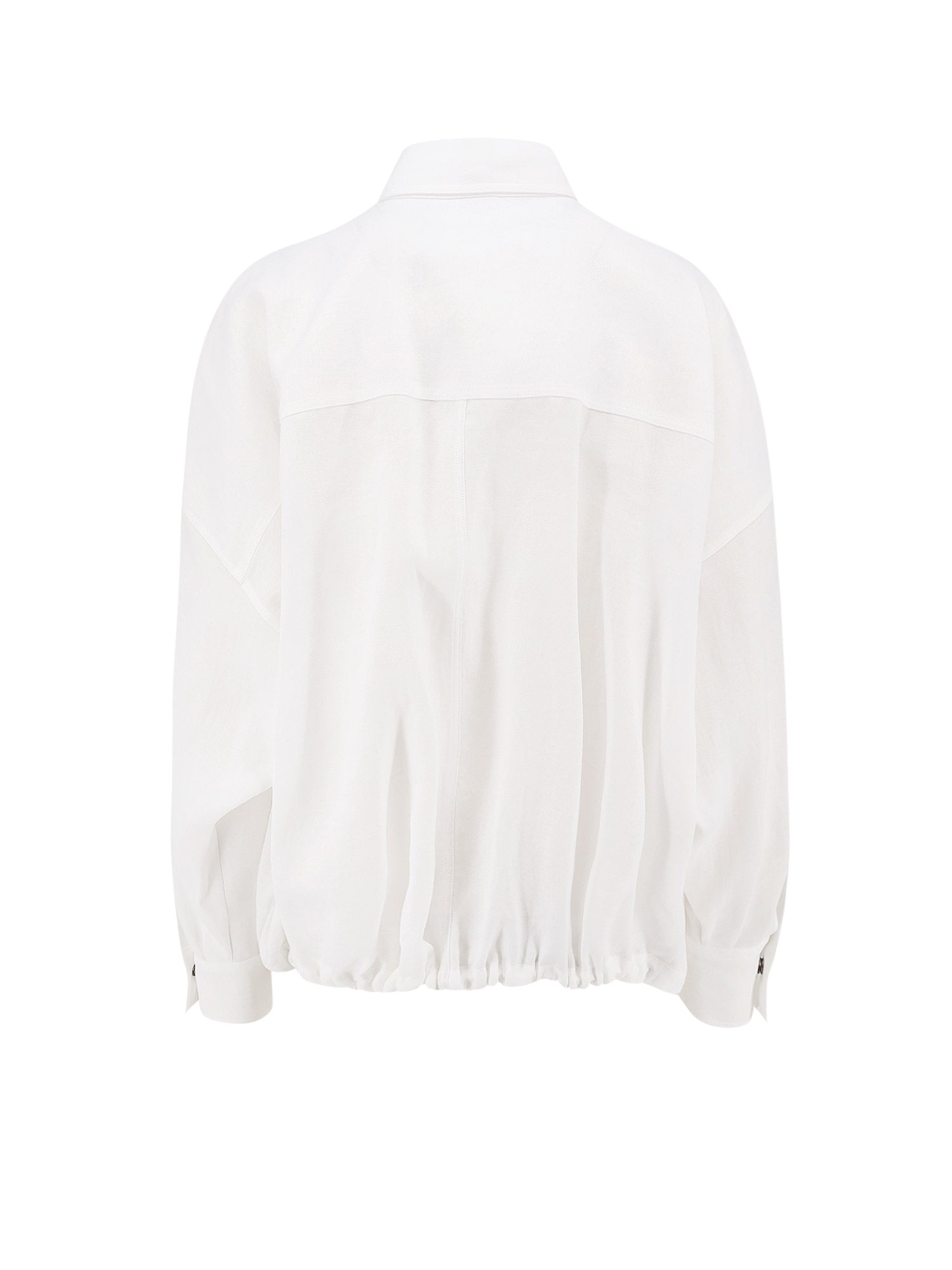 Brunello Cucinelli Shirts White Cotone