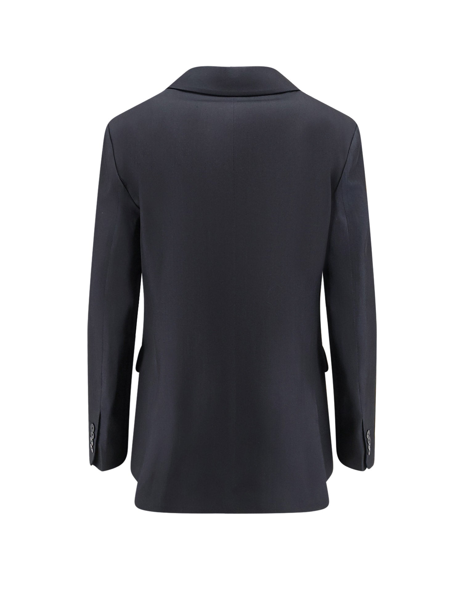 Seafarer Clothing Black Lana Vergine Seta