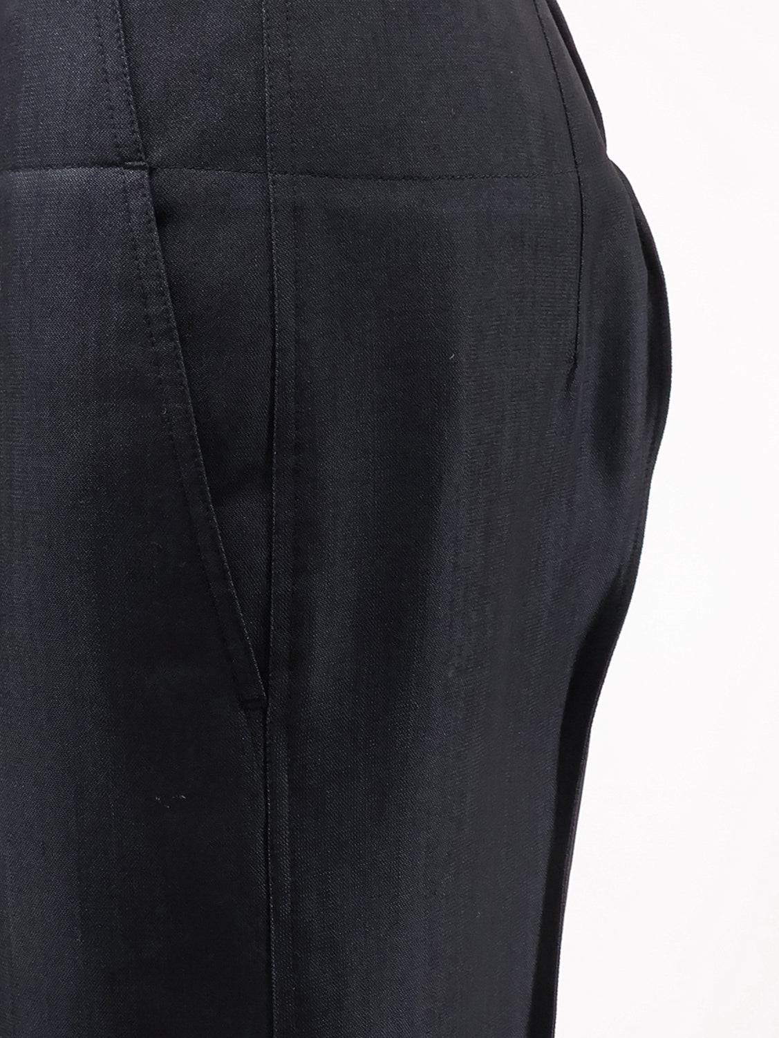 Seafarer Rtw Black Lana Vergine Seta