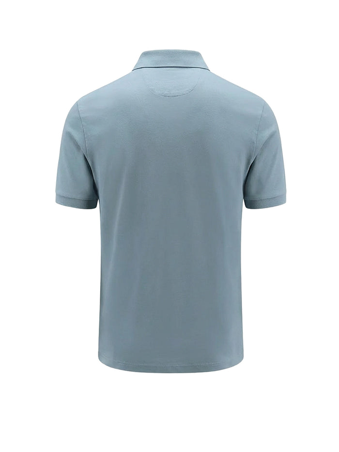 Boss T-Shirts And Polos Openblue Cotone