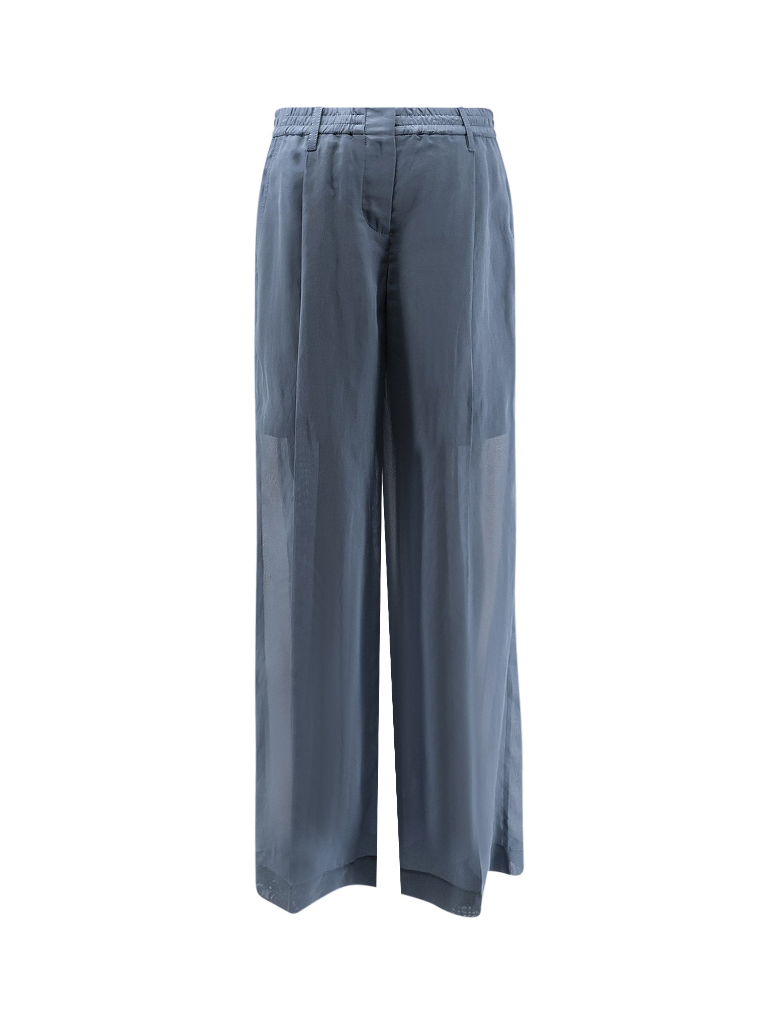 Brunello Cucinelli Rtw Artic Blue Cotone