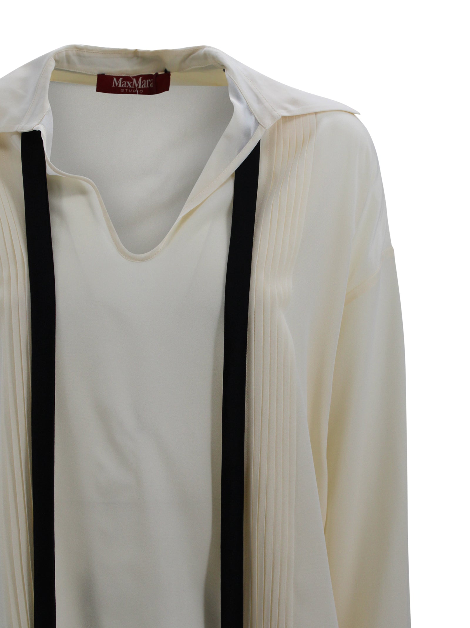 Max Mara Studio Shirts Beige Silk