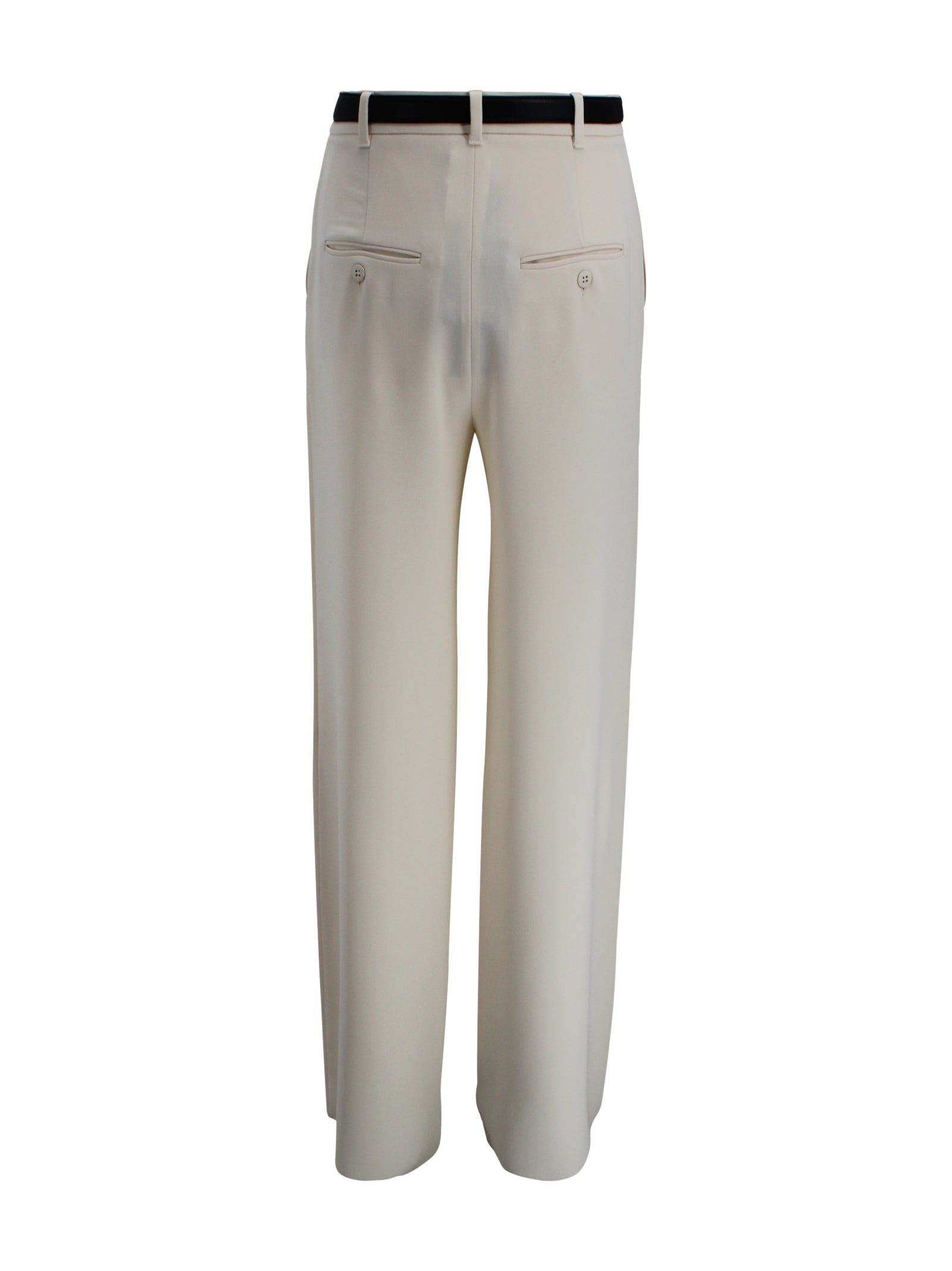 Max Mara Studio Trousers Beige Triacetate