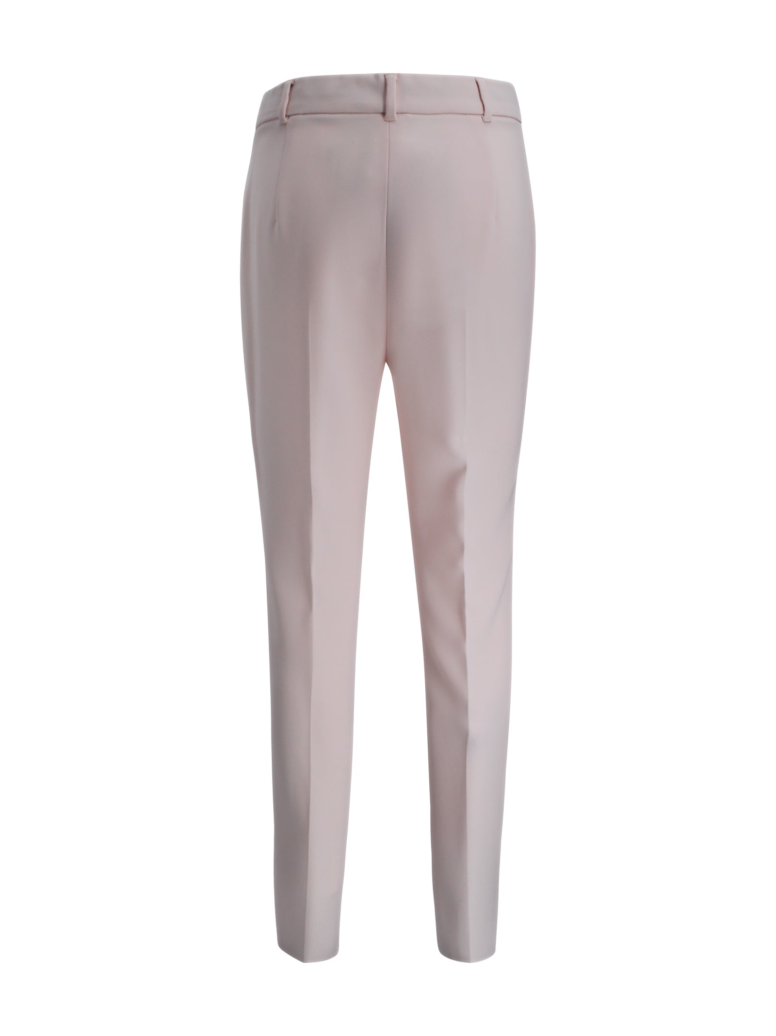 Max Mara Studio Trousers Pink Triacetate