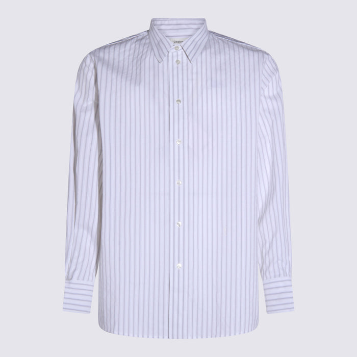 Saint Laurent Shirts White _co Vi