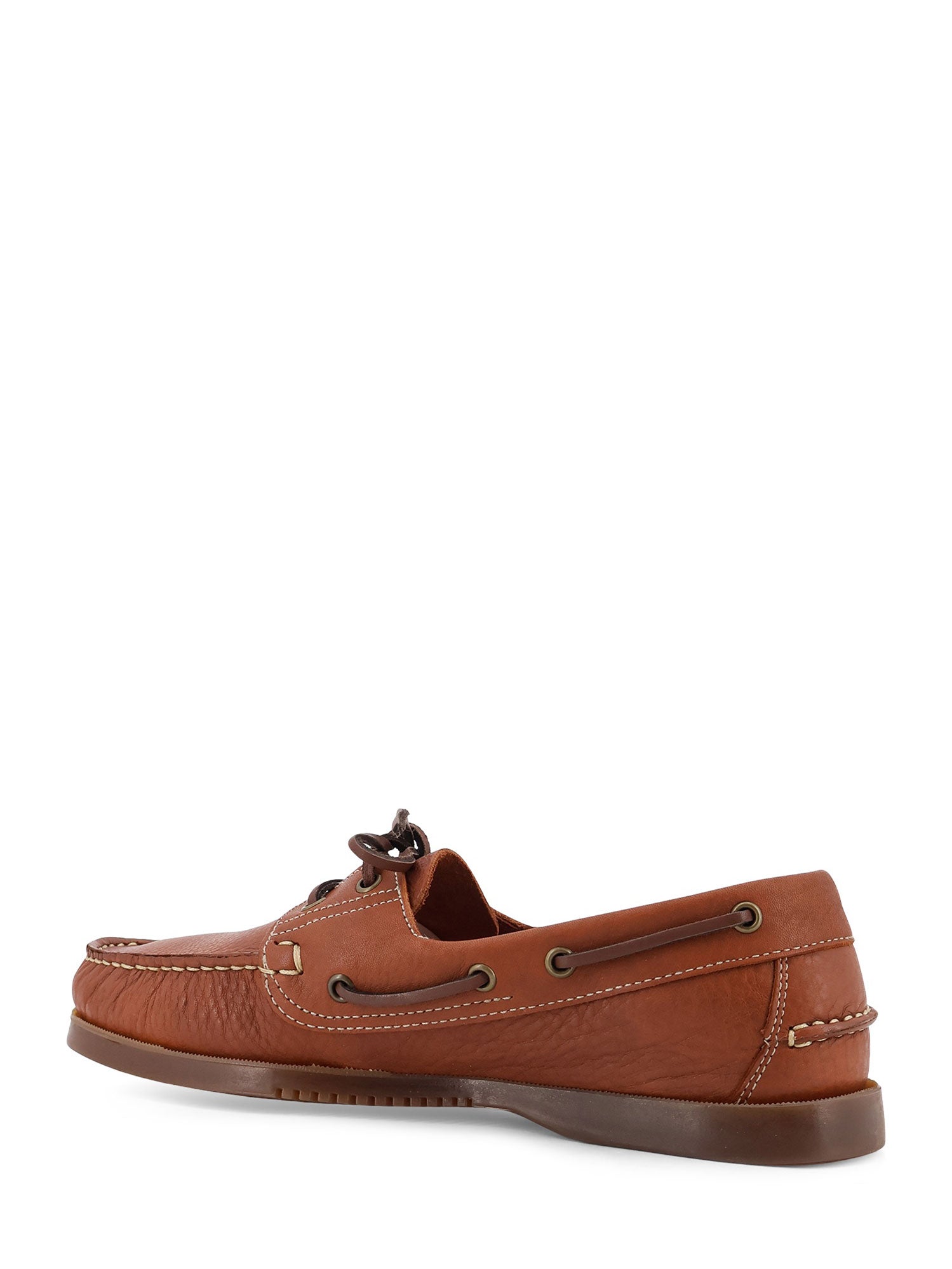 Paraboot Flat Shoes Miel Pelle
