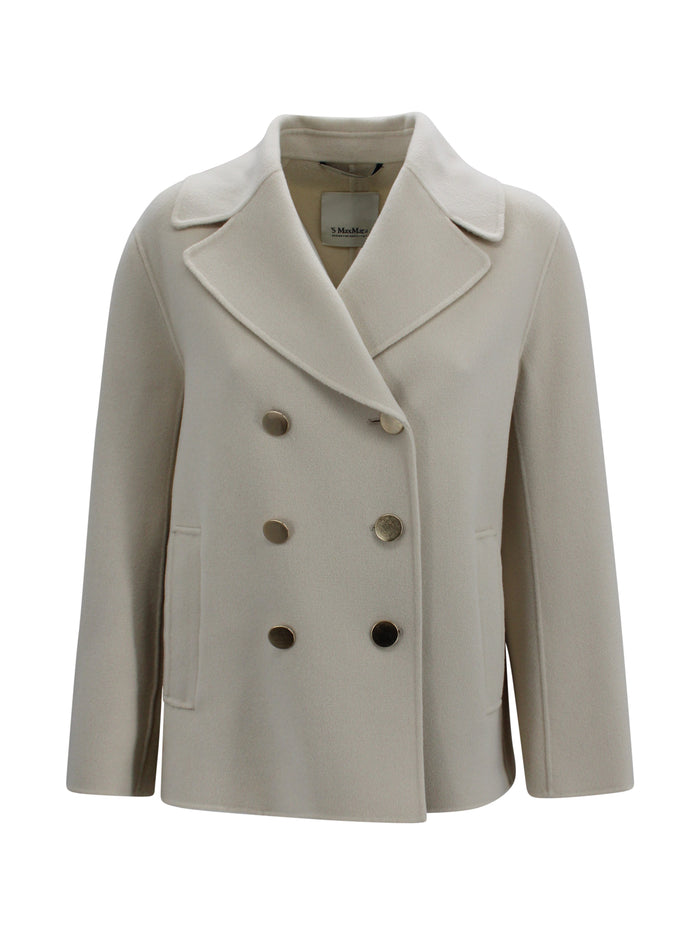 S Max Mara Jackets Yellow Virgin Wool