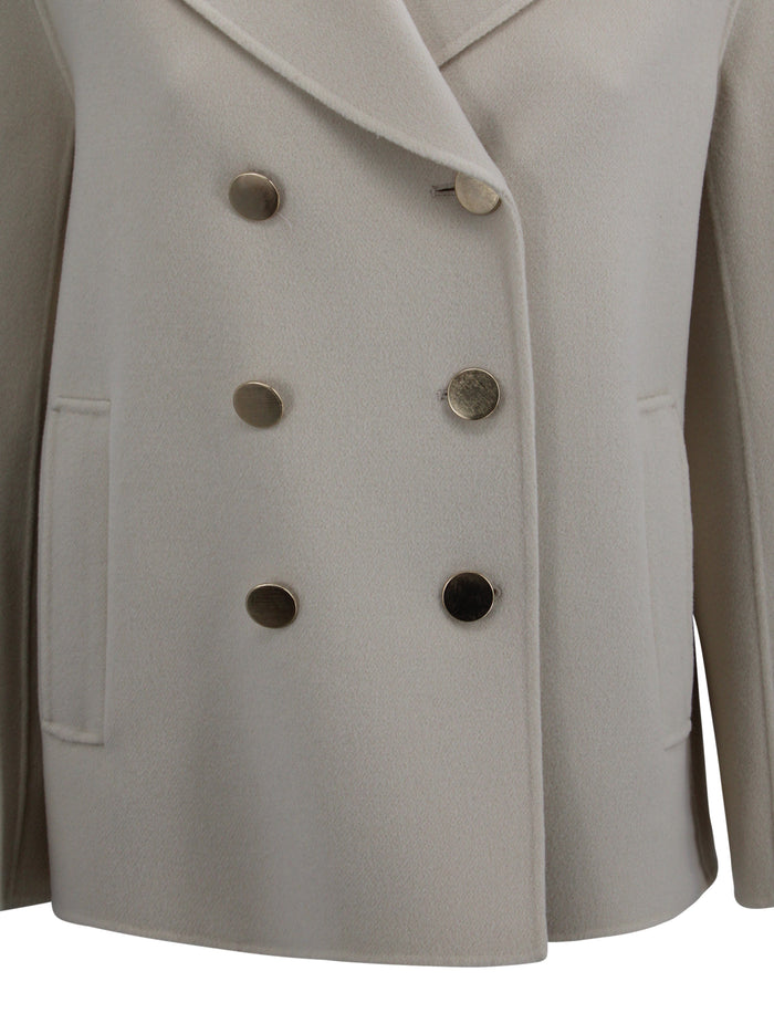 S Max Mara Jackets Yellow Virgin Wool