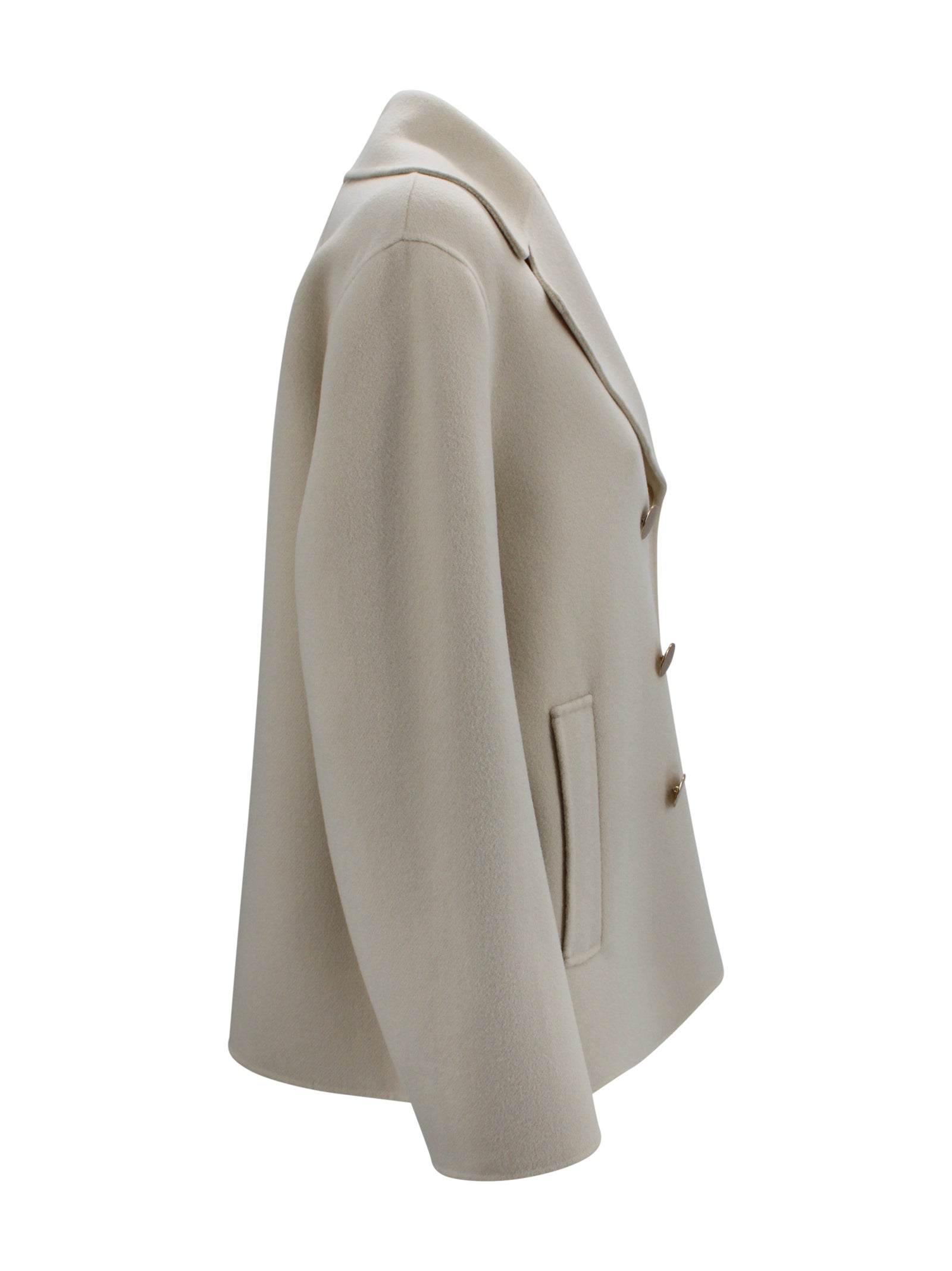 S Max Mara Jackets Yellow Virgin Wool