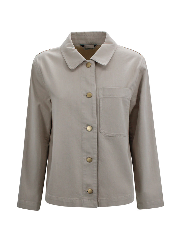 S Max Mara Jackets Beige Cotton