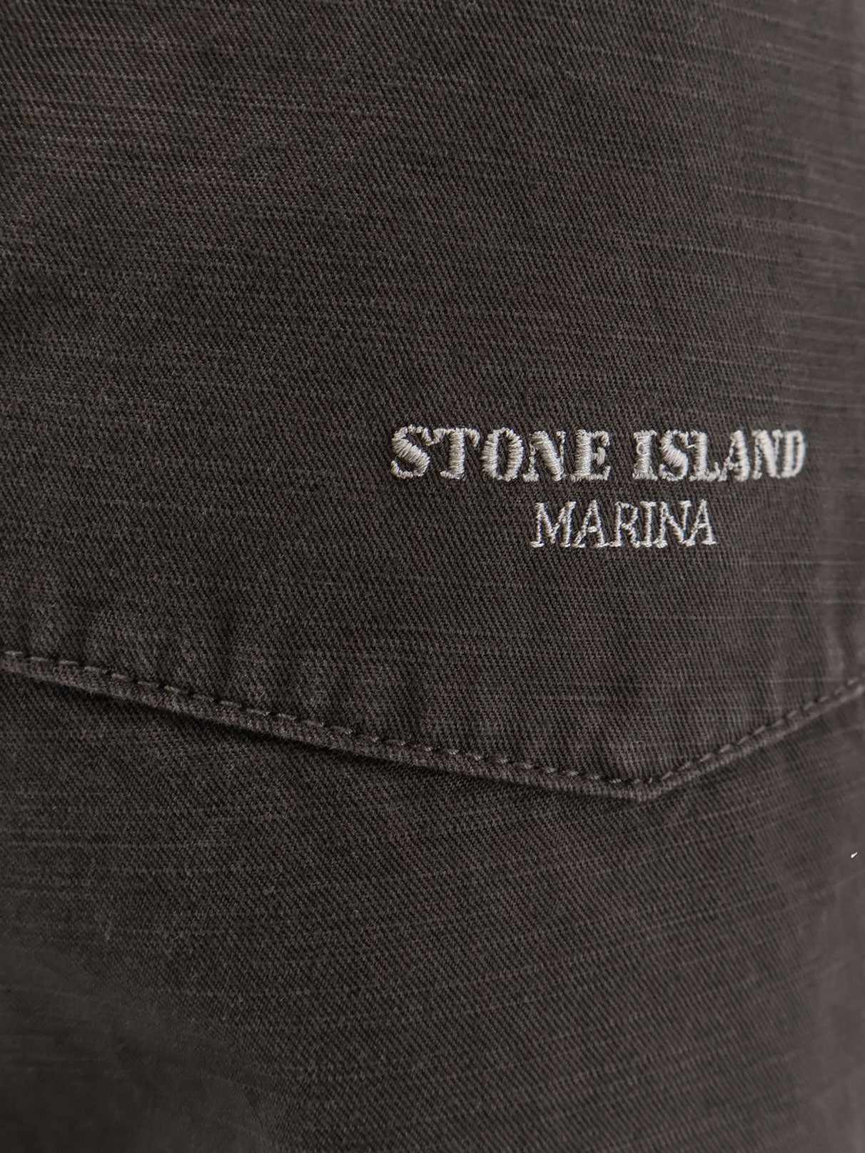 Stone Island Rtw Lead Grey Cotone - Nylon