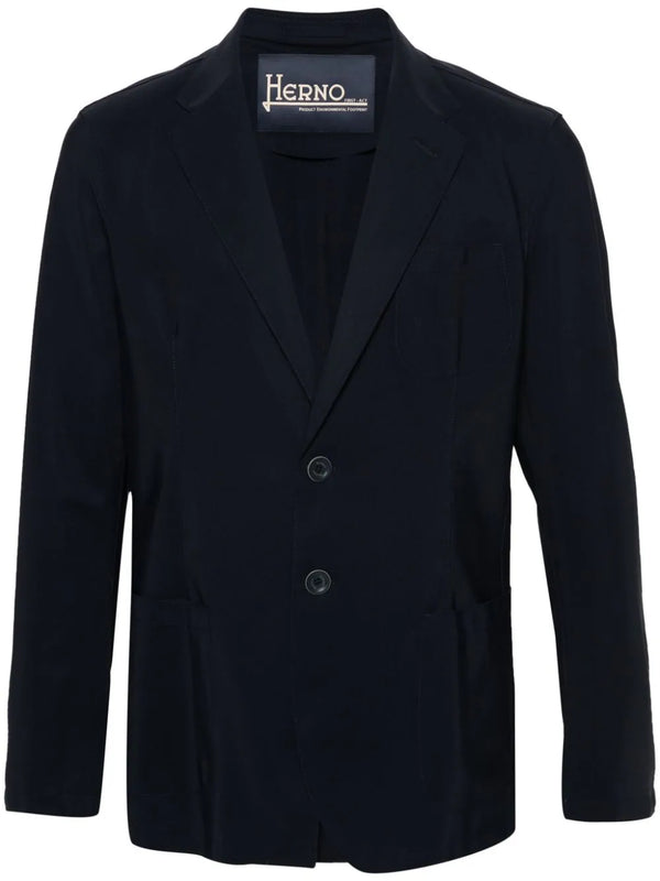 Herno Outer: Polyamide 73% blazer in black