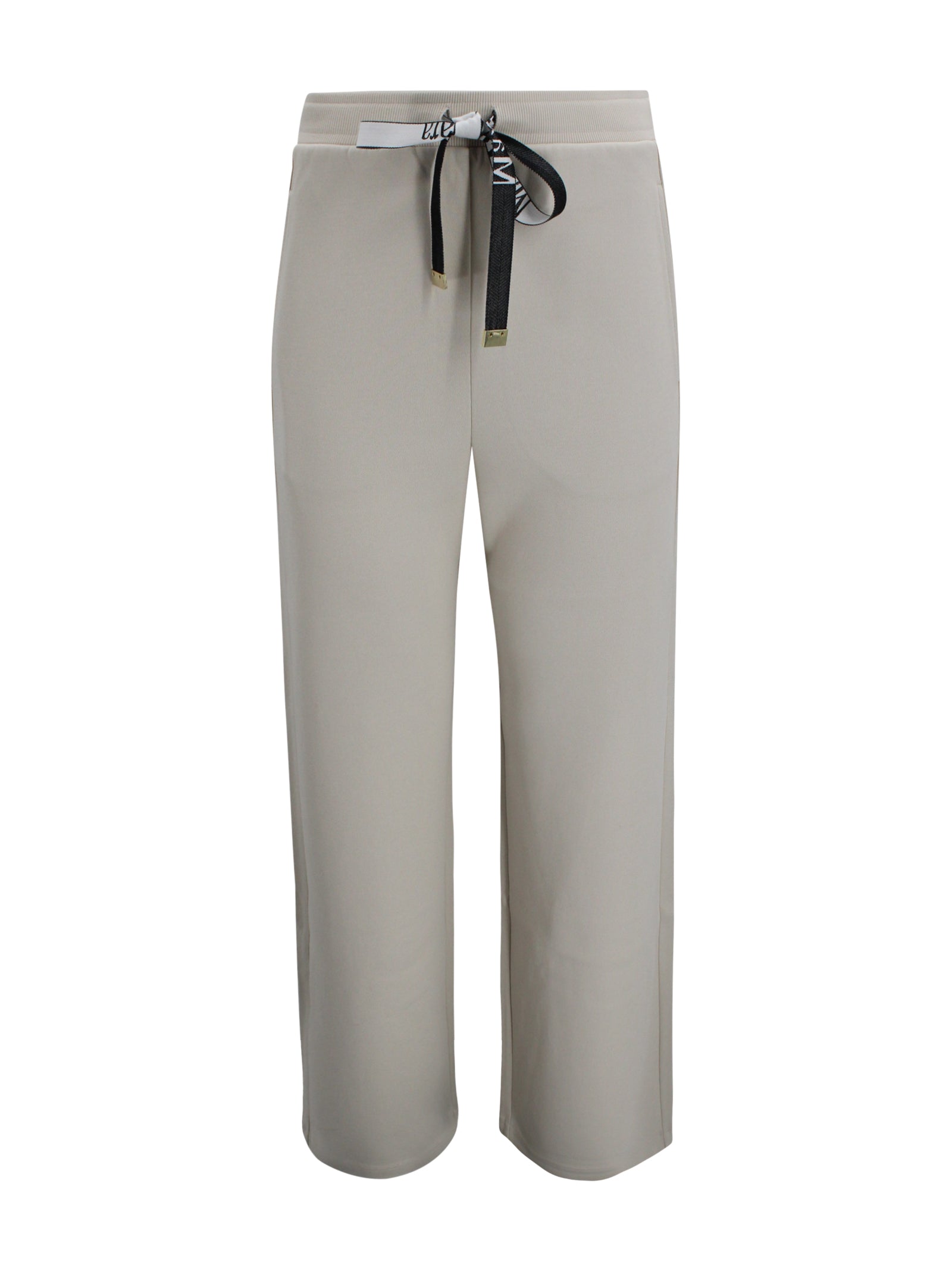 S Max Mara Trousers Ecru Cotton