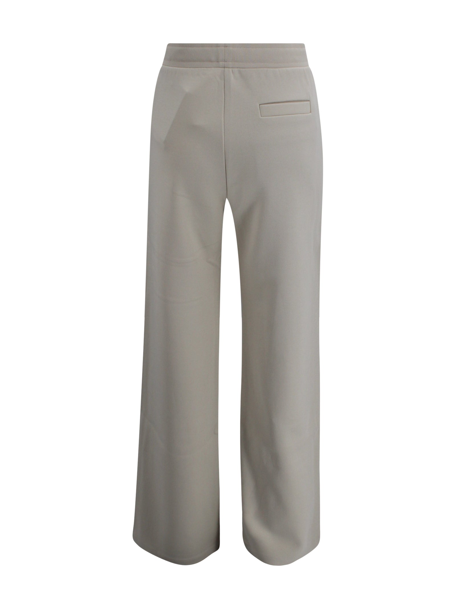 S Max Mara Trousers Ecru Cotton