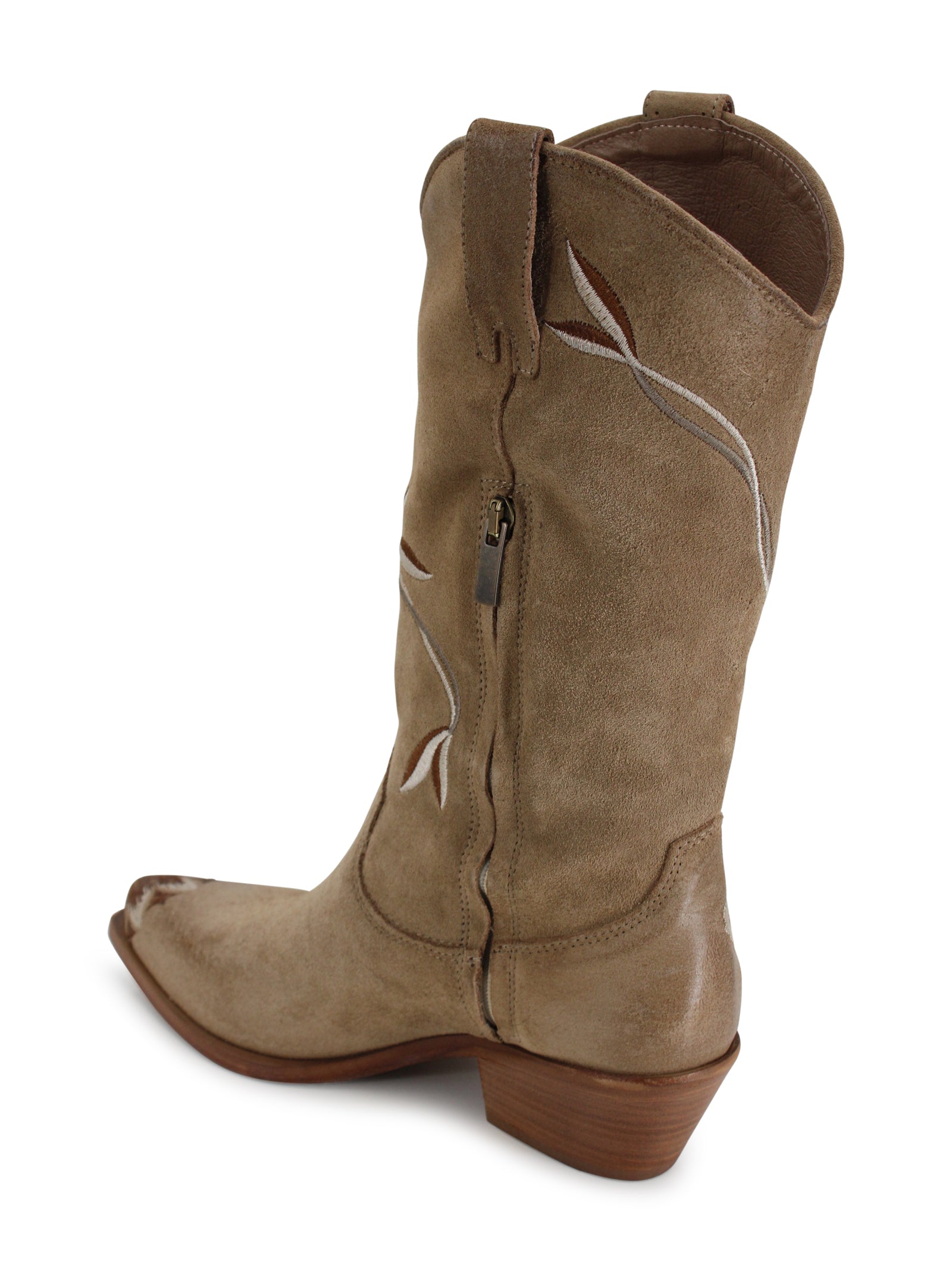 Parosh Boots Sand Leather