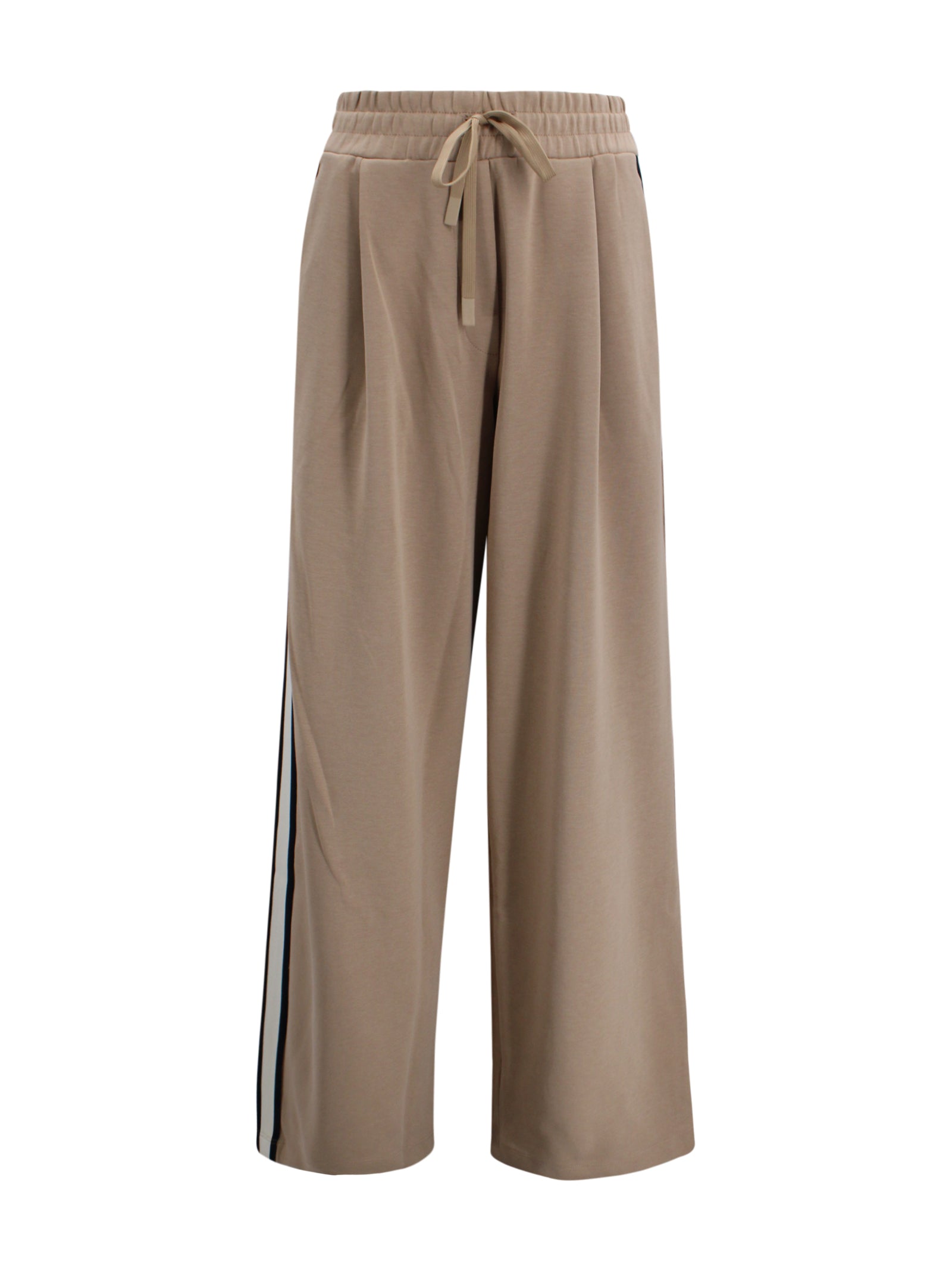 Max Mara Weekend Trousers Brown Cotton