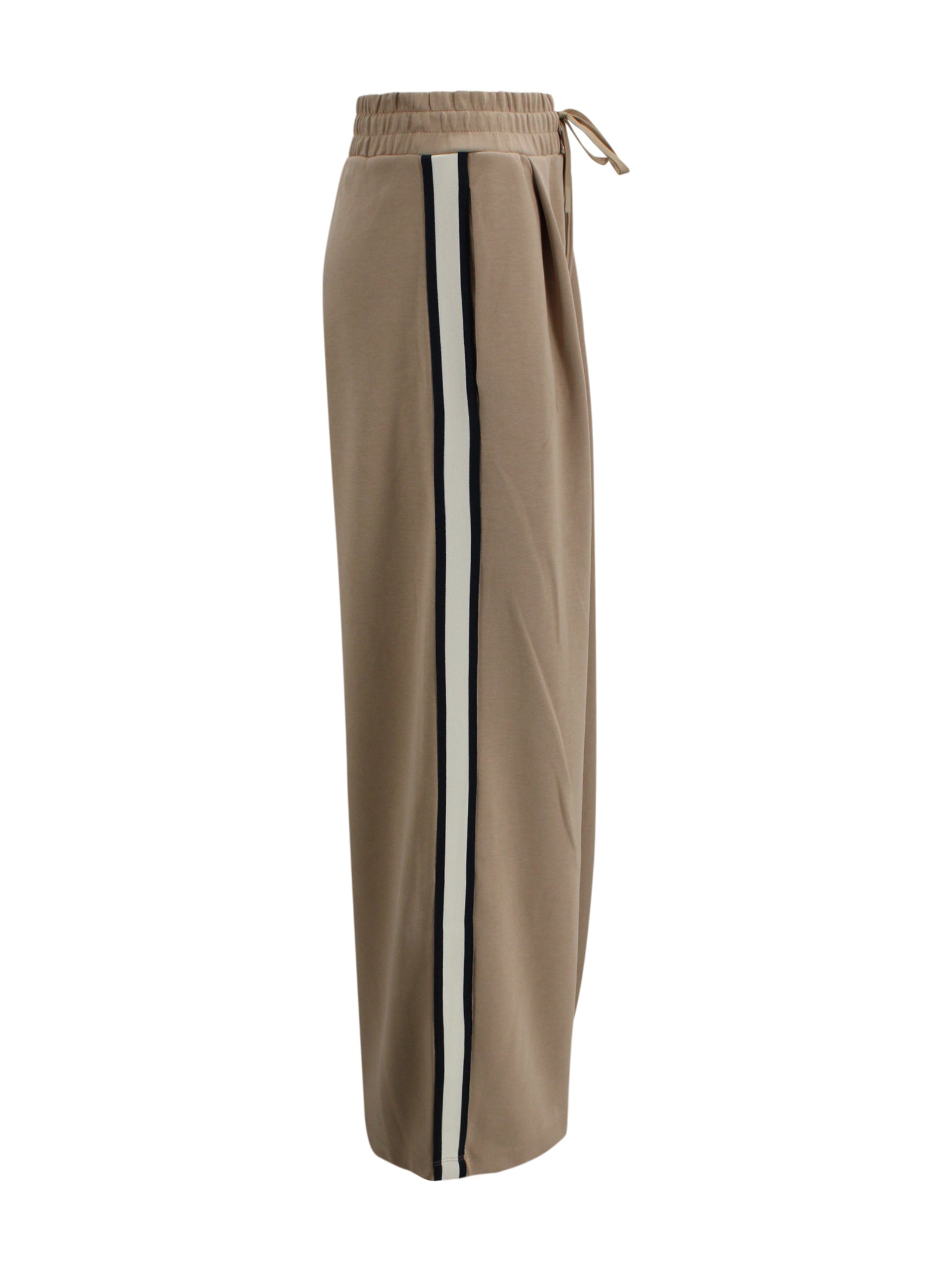 Max Mara Weekend Trousers Brown Cotton