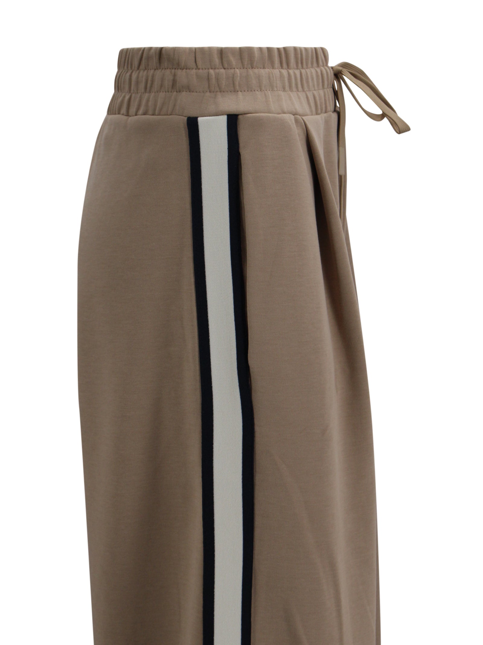 Max Mara Weekend Trousers Brown Cotton