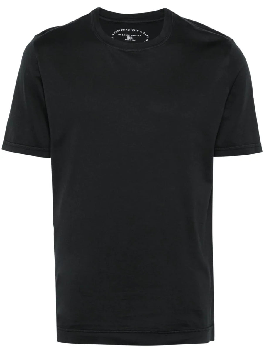 Fedeli Cotton 100% t-shirt in black