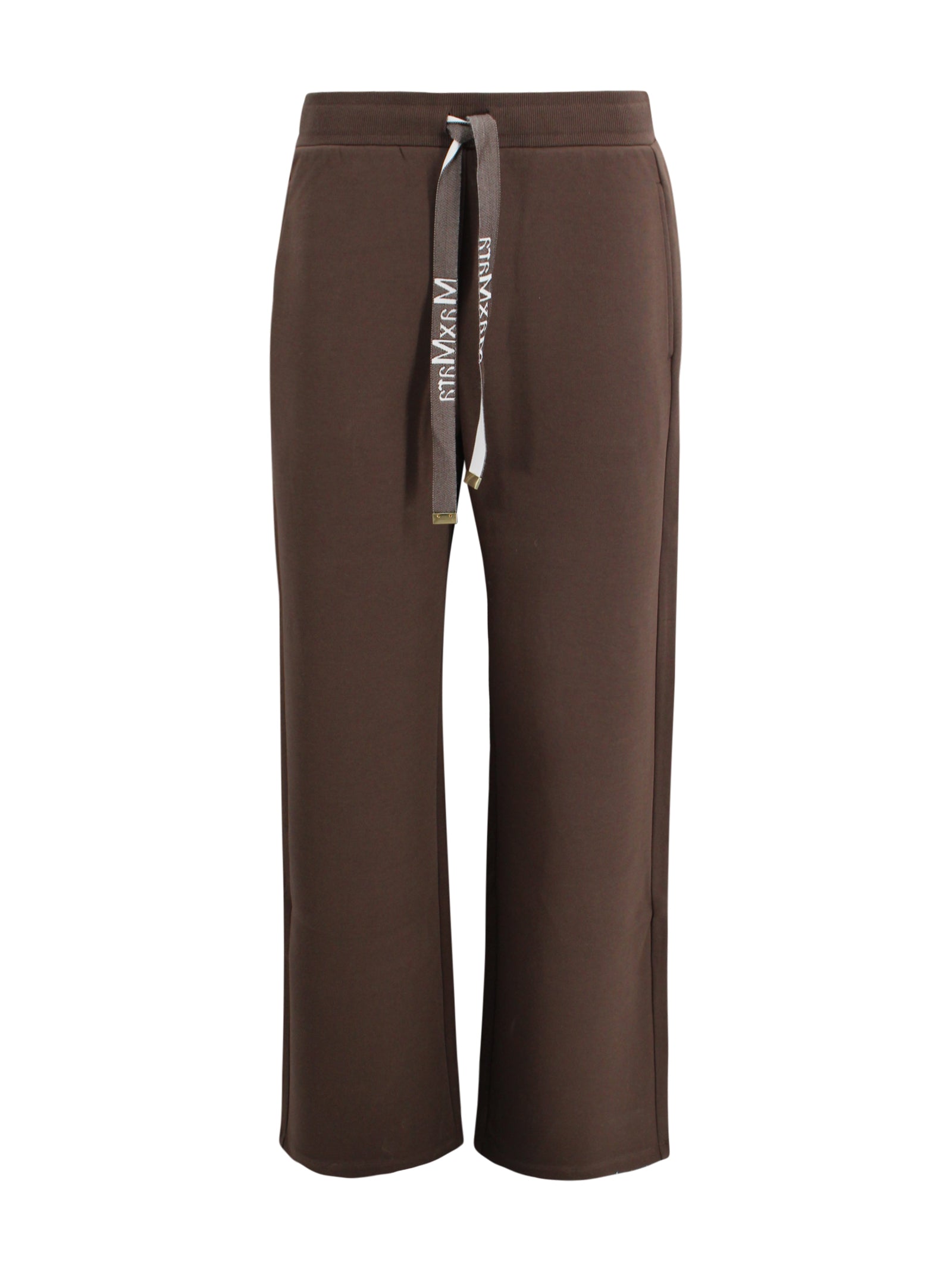 S Max Mara Trousers Cioccolato Cotton