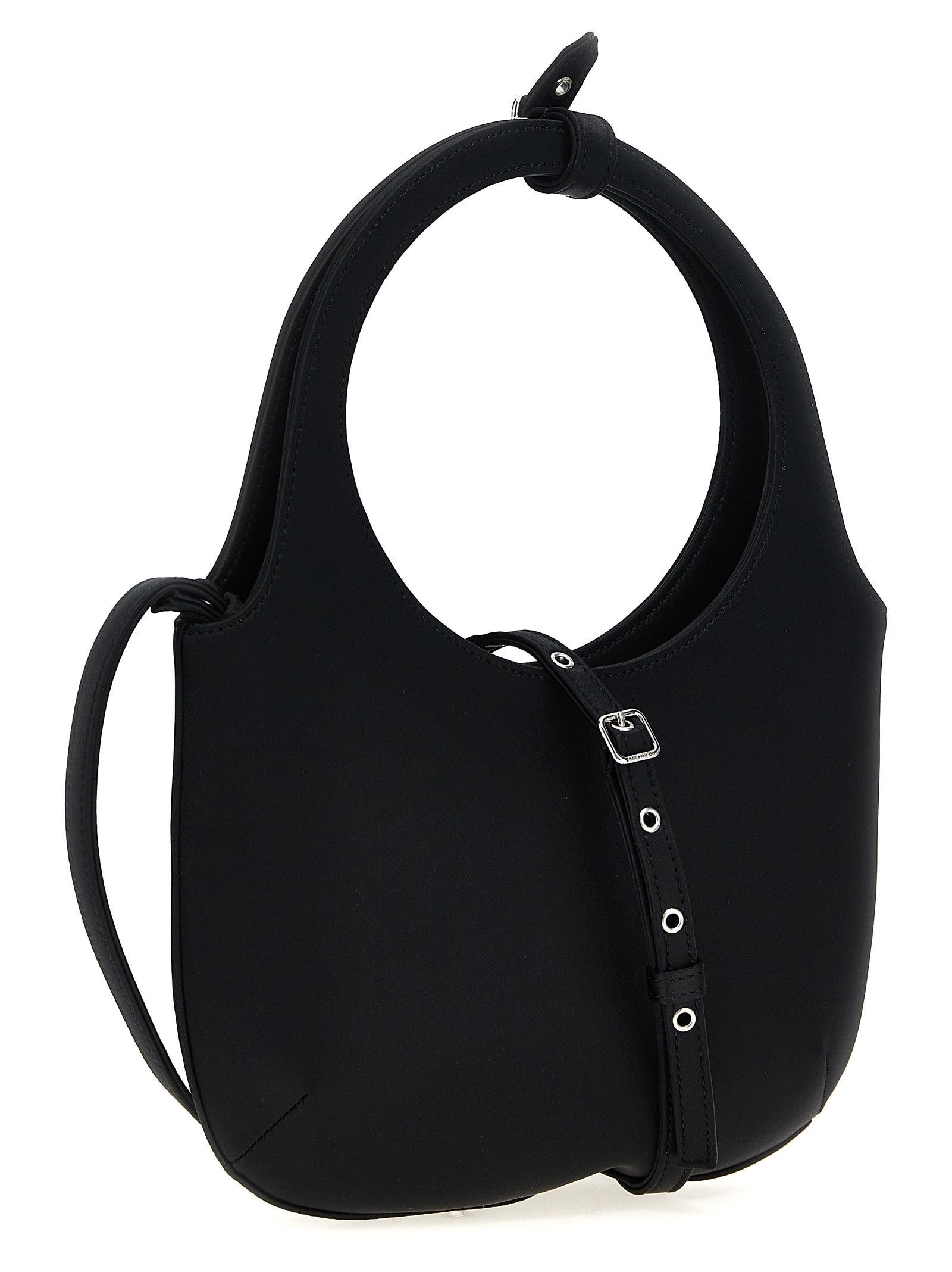 Holy handbag Black Polyester Hand Bags