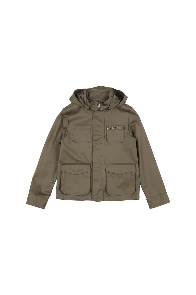 Herno 100% Cotton jacket in green