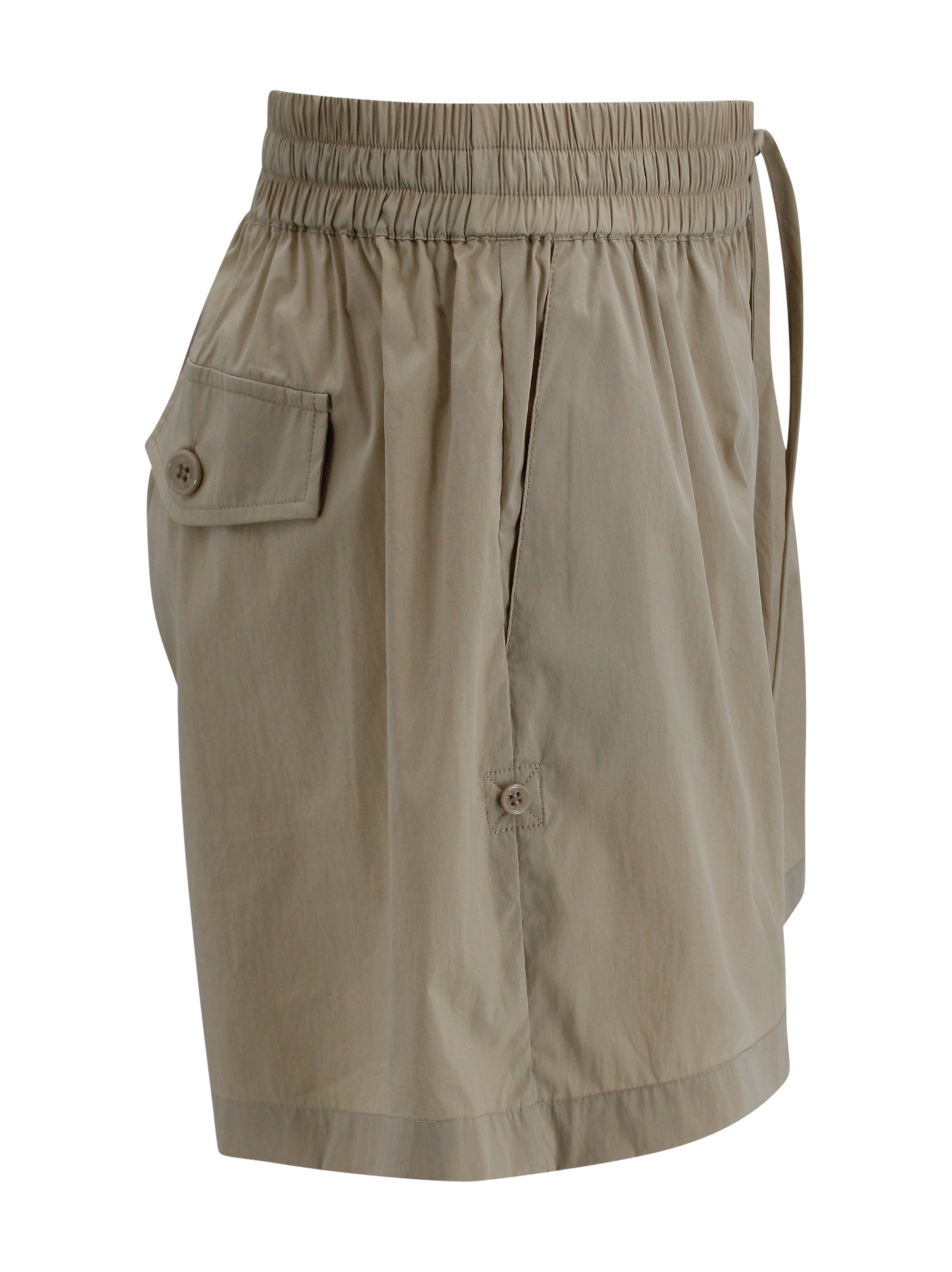 Parosh Shorts Beige Polyamide