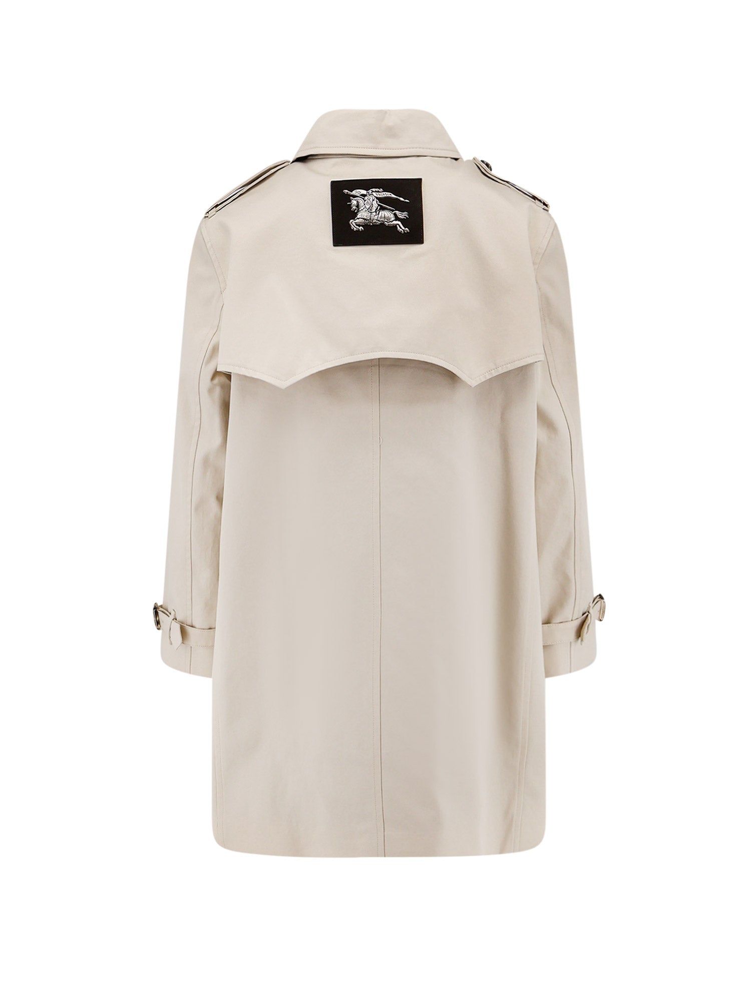Burberry Coats Clambeige Cotone