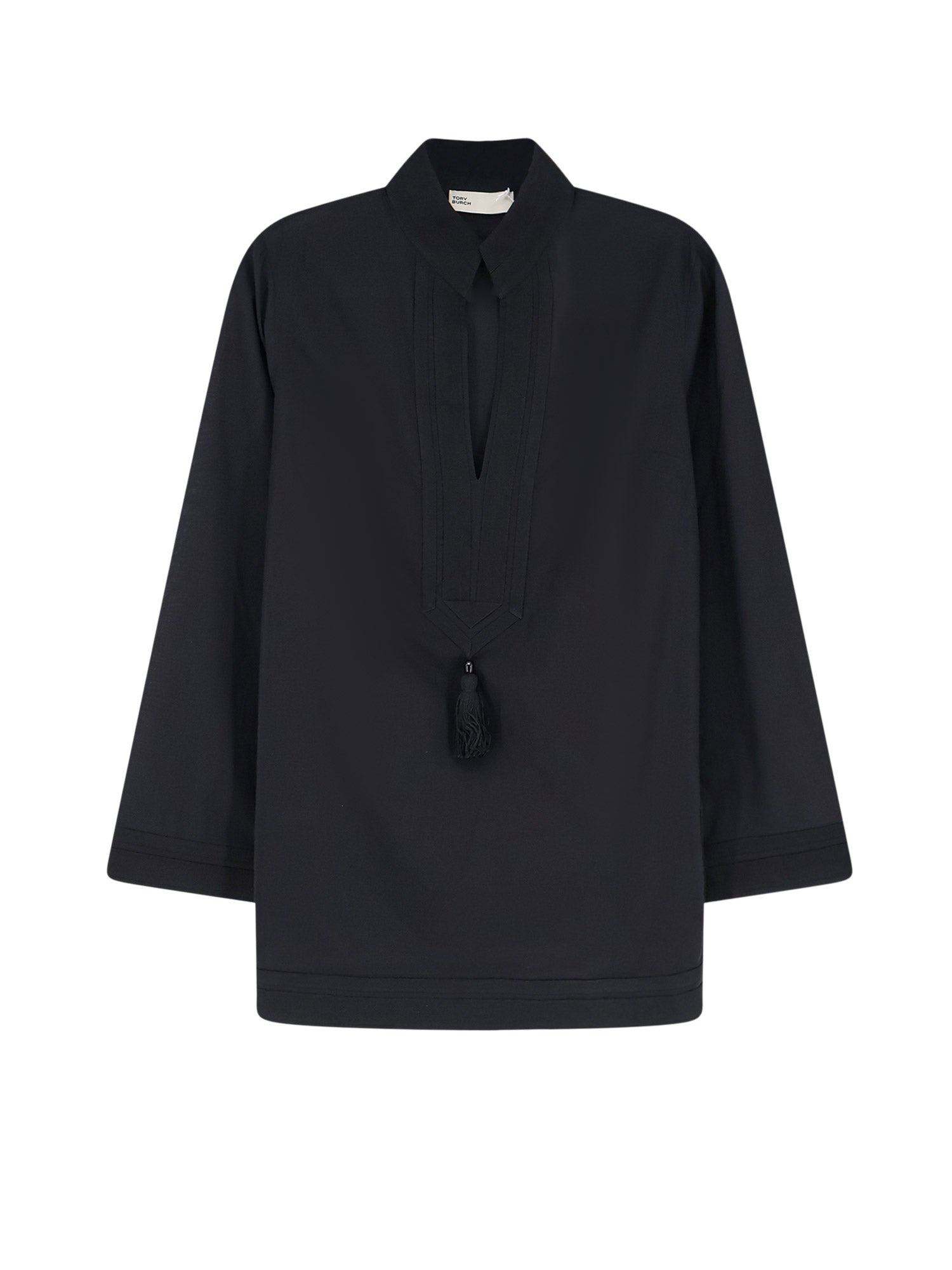 Tory Burch Shirts Black Cotone
