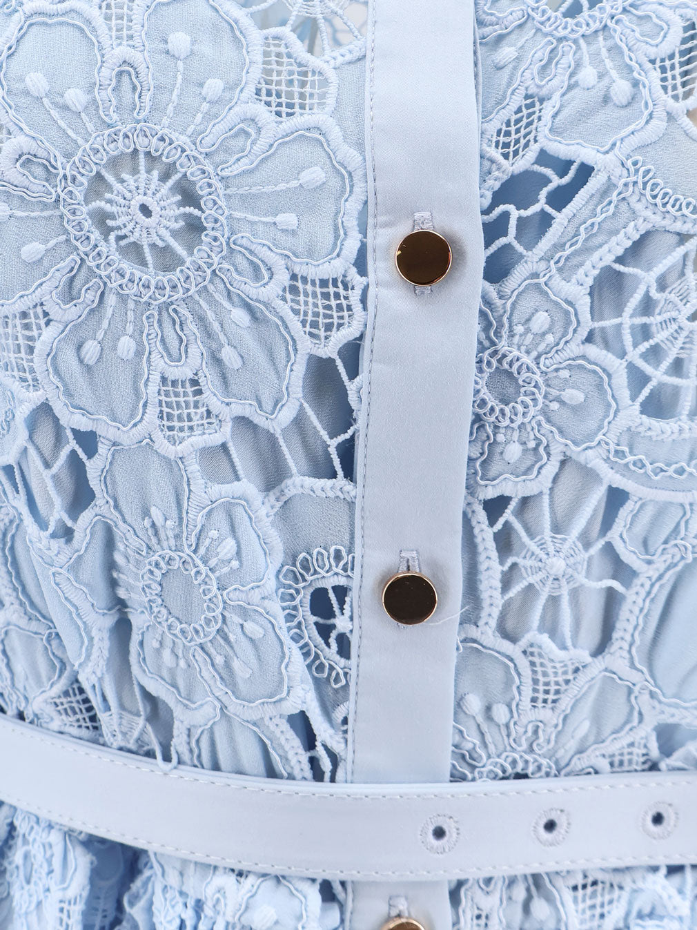 Self Portrait Dresses Blue Poliestere