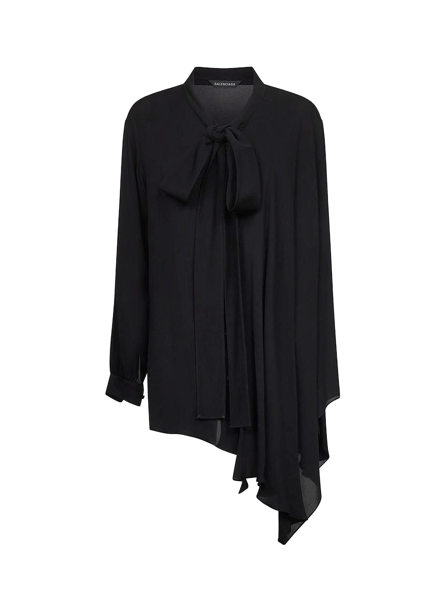 Balenciaga Shirts Black Seta